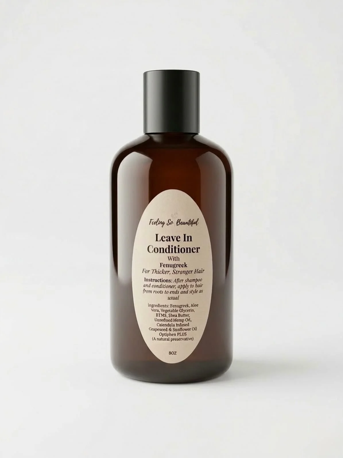 The Leave In - Fenugreek ✨

A lightweight, nourishing formula that hydrates, detangles, and leaves hair, soft, smooth, and easy to manage&mdash;without buildup.

Infused with fenugreek to support strength, moisture retention, and overall hair resilie