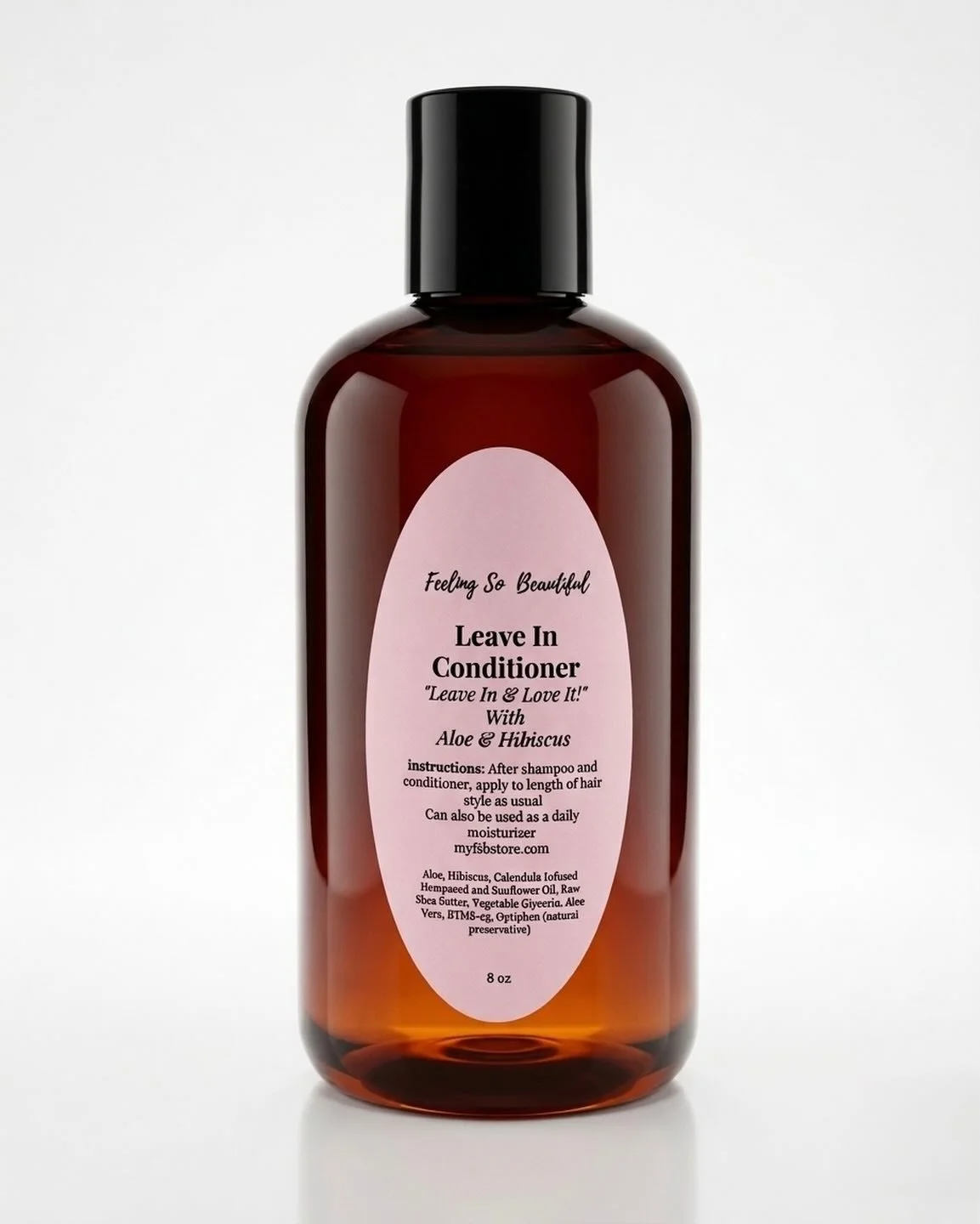 The Leave In - Aloe &amp; Hibiscus 🌺 

A lightweight, nourishing formula that hydrates, detangles, and leaves hair soft, smooth, and easy to manage&mdash;without buildup.

Infused with aloe and hibiscus to help soothe the scalp, boost moisture, and 