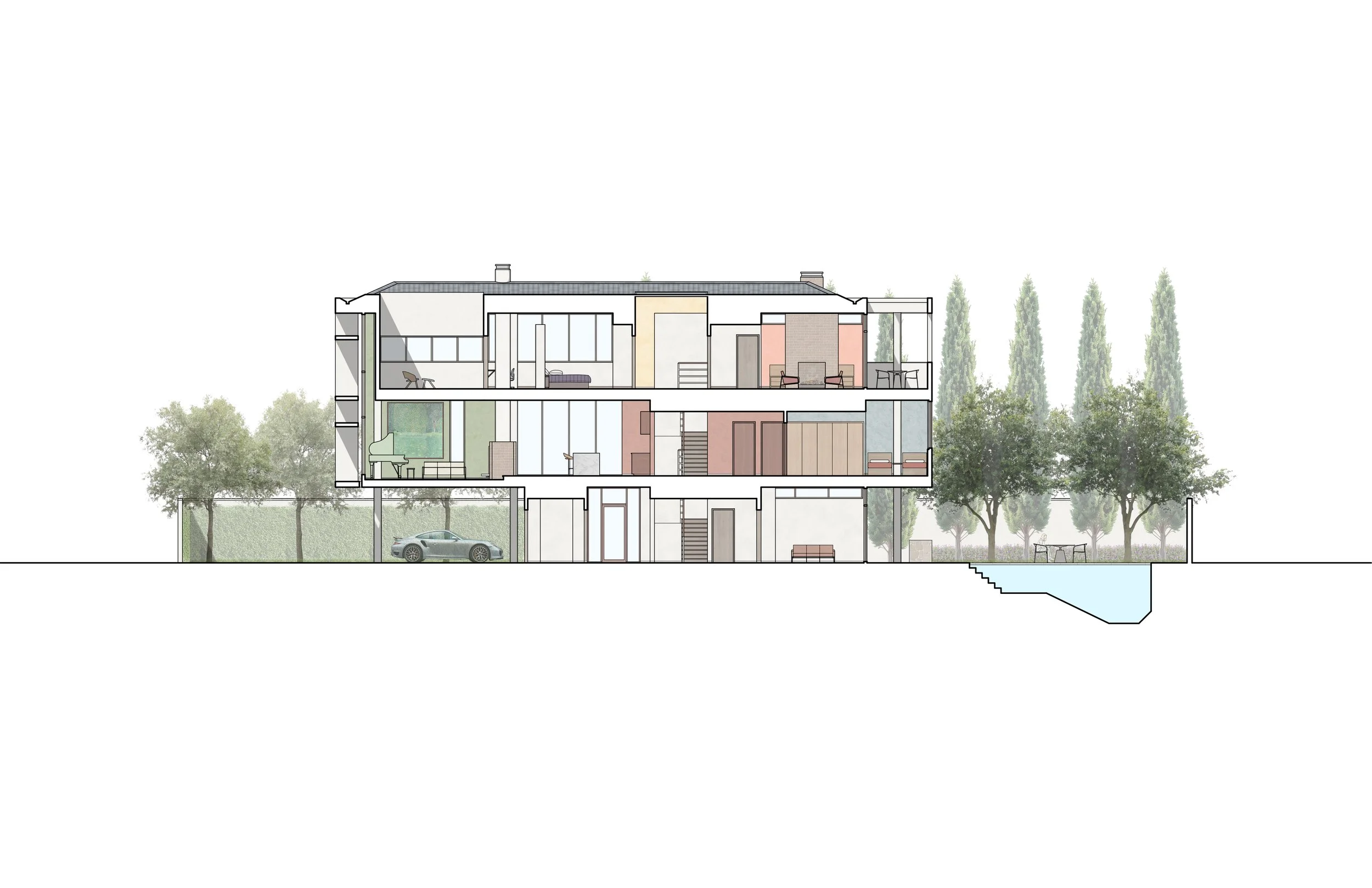 longitudinal section