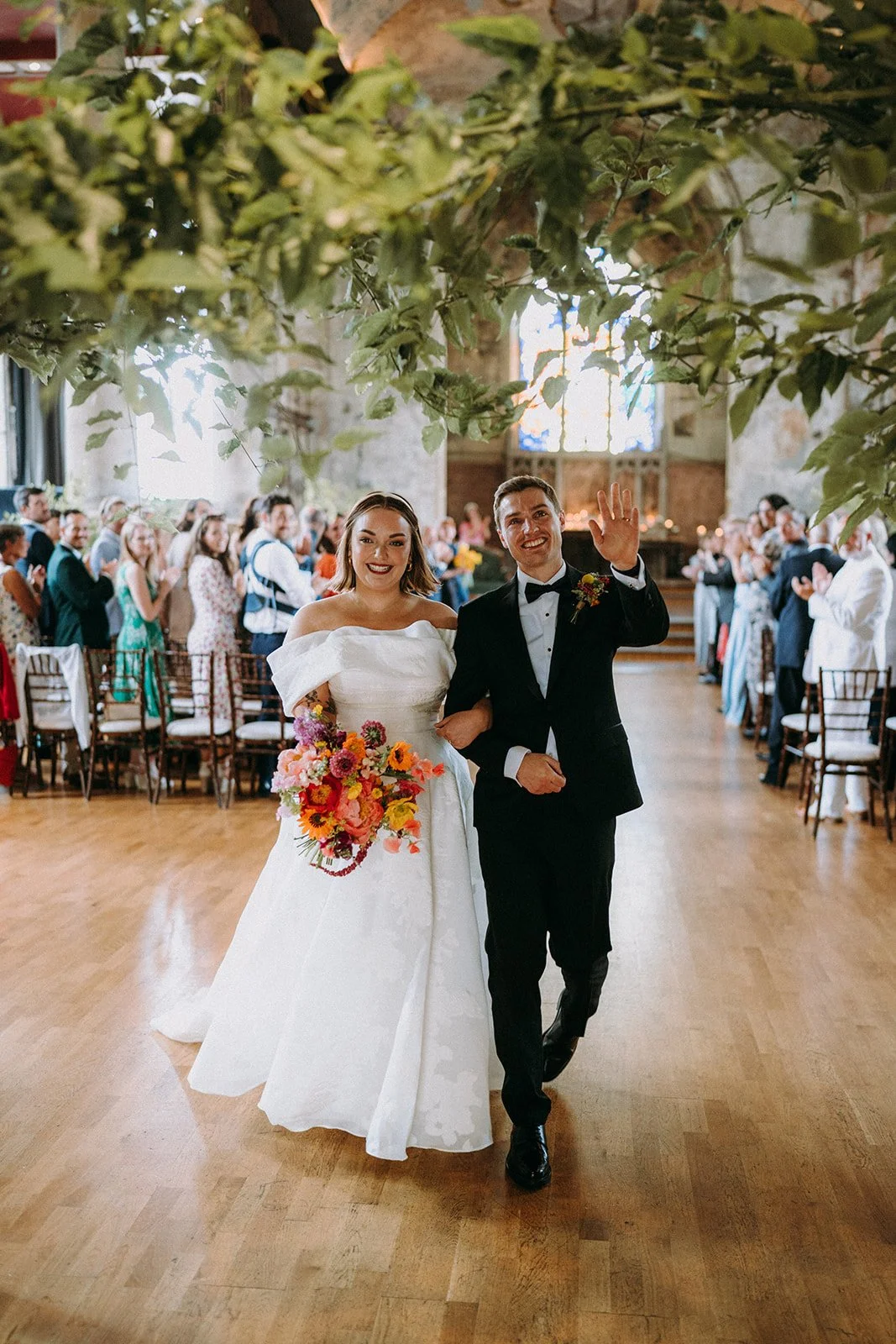 Stylish, non-traditional wedding ceremony created by a modern UK wedding celebrant