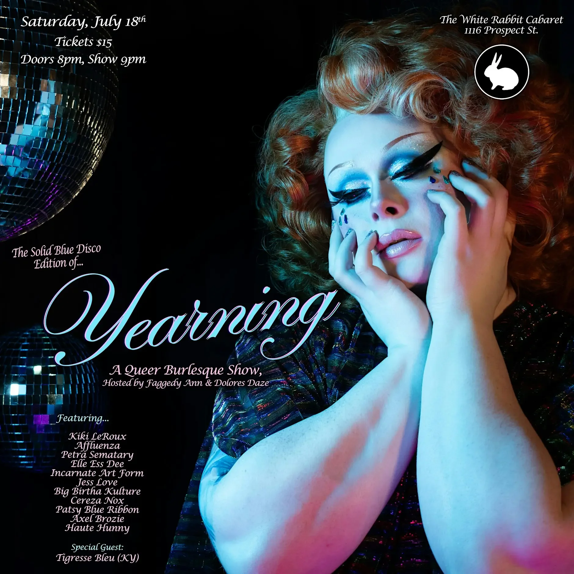 Yearning: The Solid Blue Disco Edition (A Queer Burlesque Show)