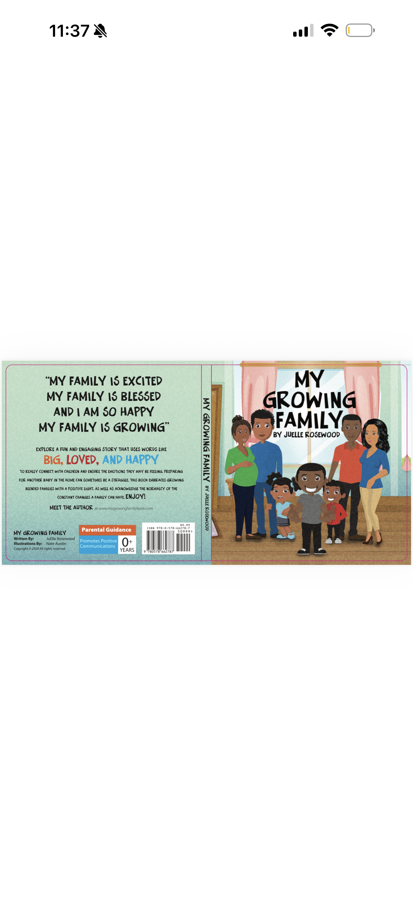 My Growing Family Book