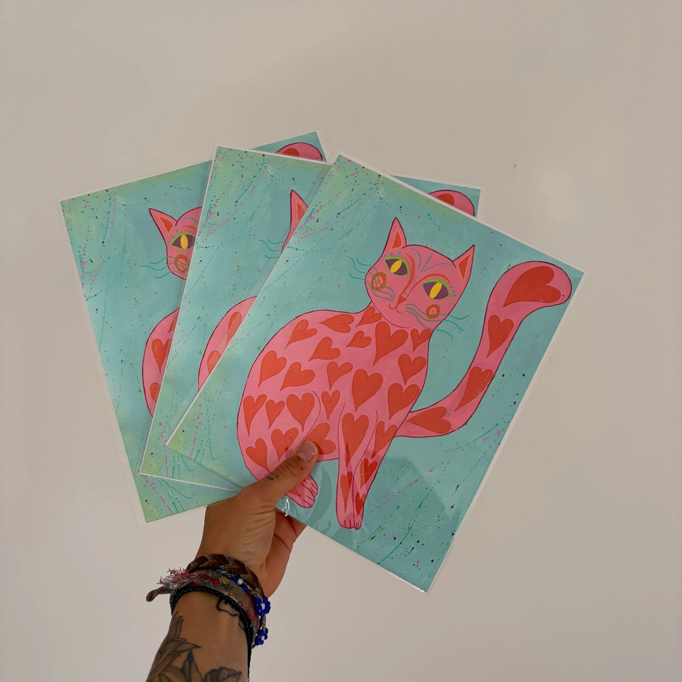 Loveheart Cat