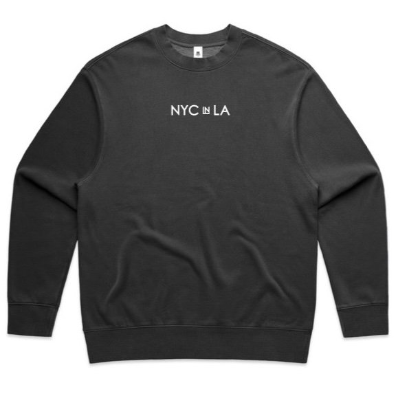 NYC in LA Crewneck [Black]