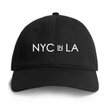 NYC in LA Hat [Black]