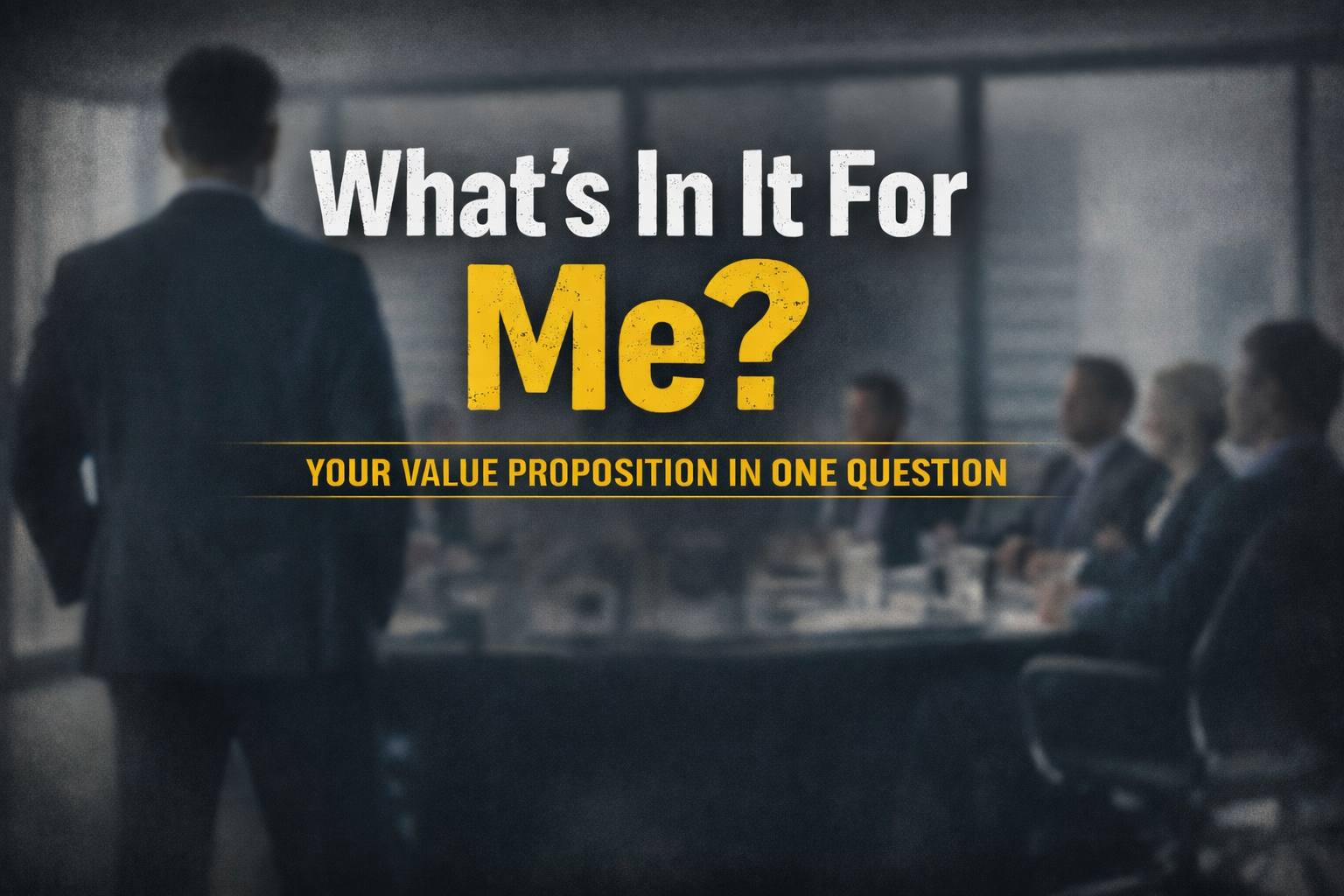The Value Proposition 