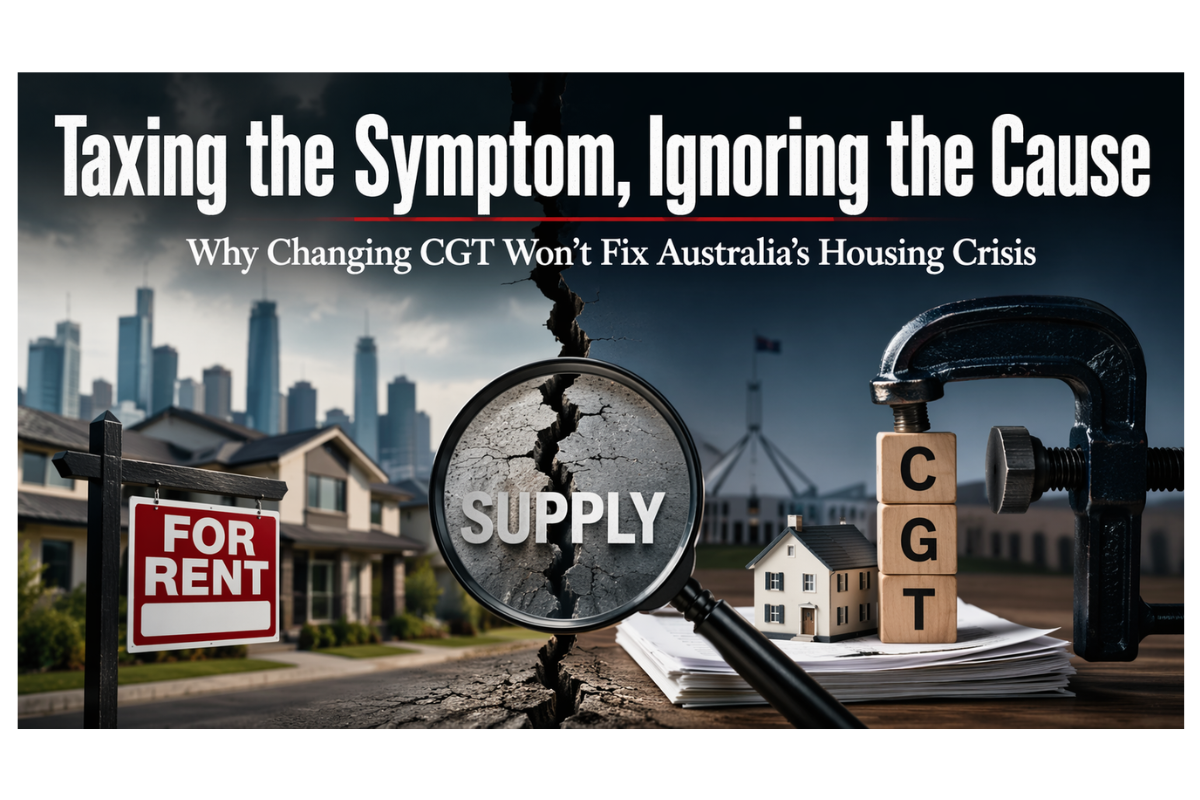 Taxing the Symptom, Ignoring the Cause.