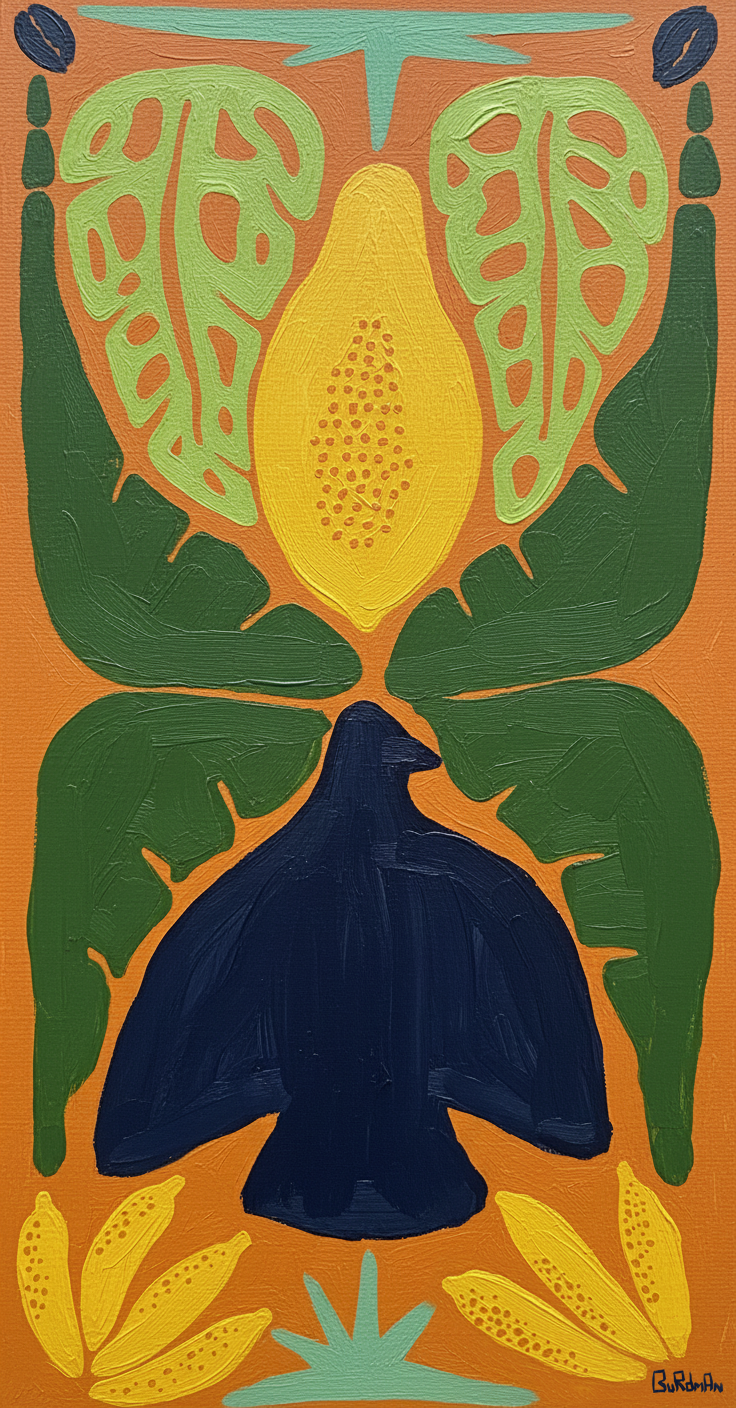 Reflexus - 70x140 Acrylic on canvas