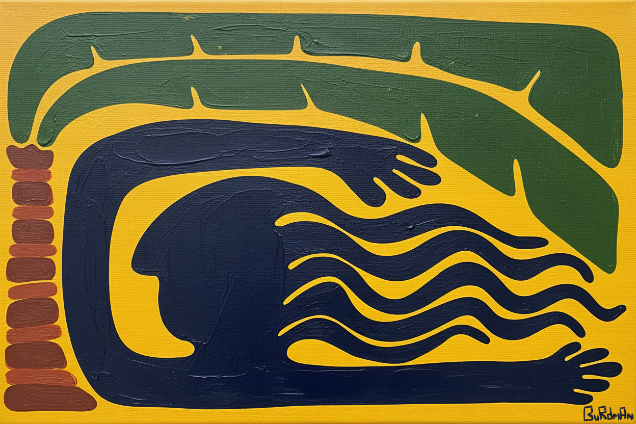 Jeri - 60x90 Acrylic on canvas