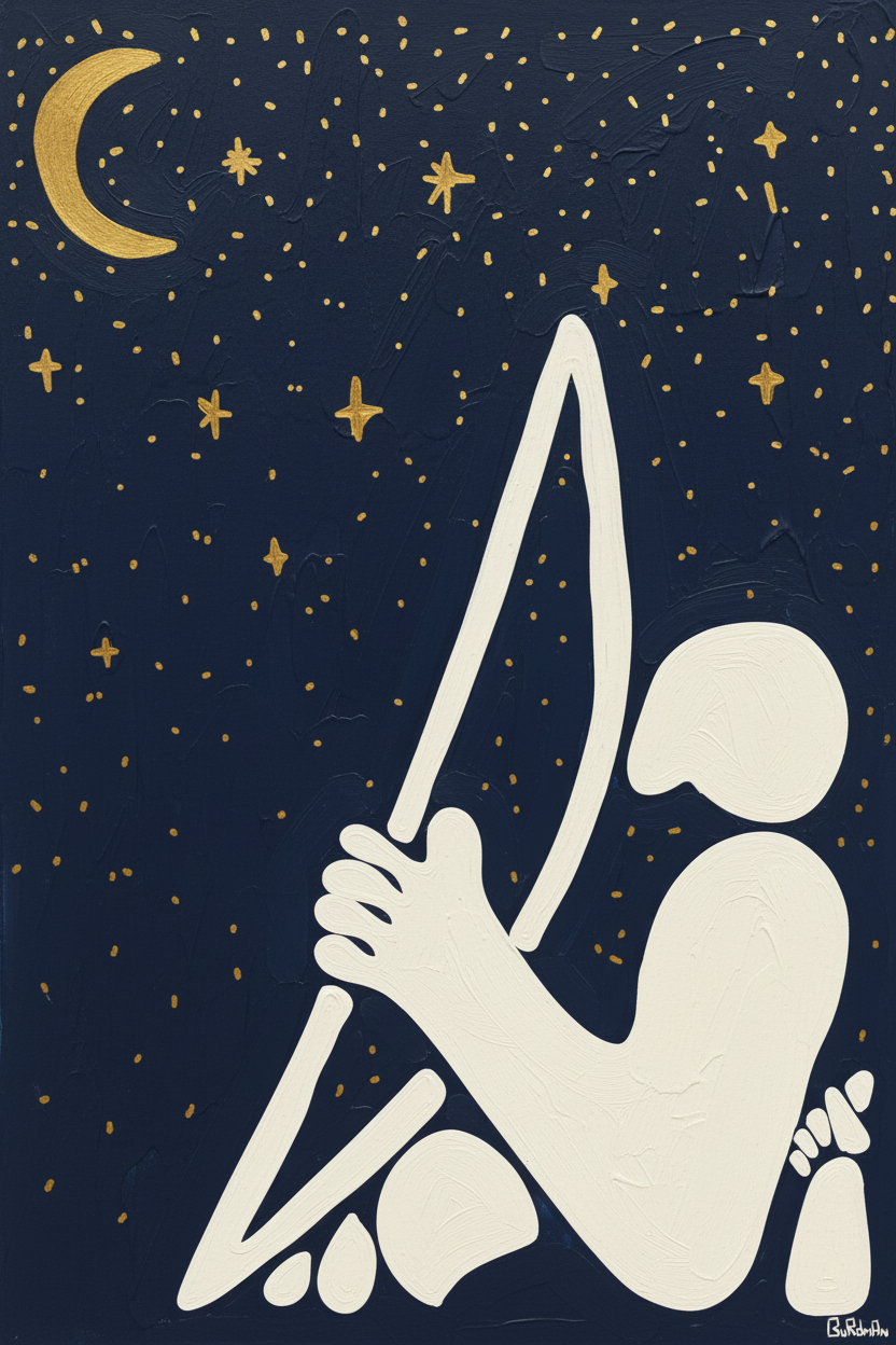 Capoeira de noite | Capoeira by night - 60x90 acrylic on canvas