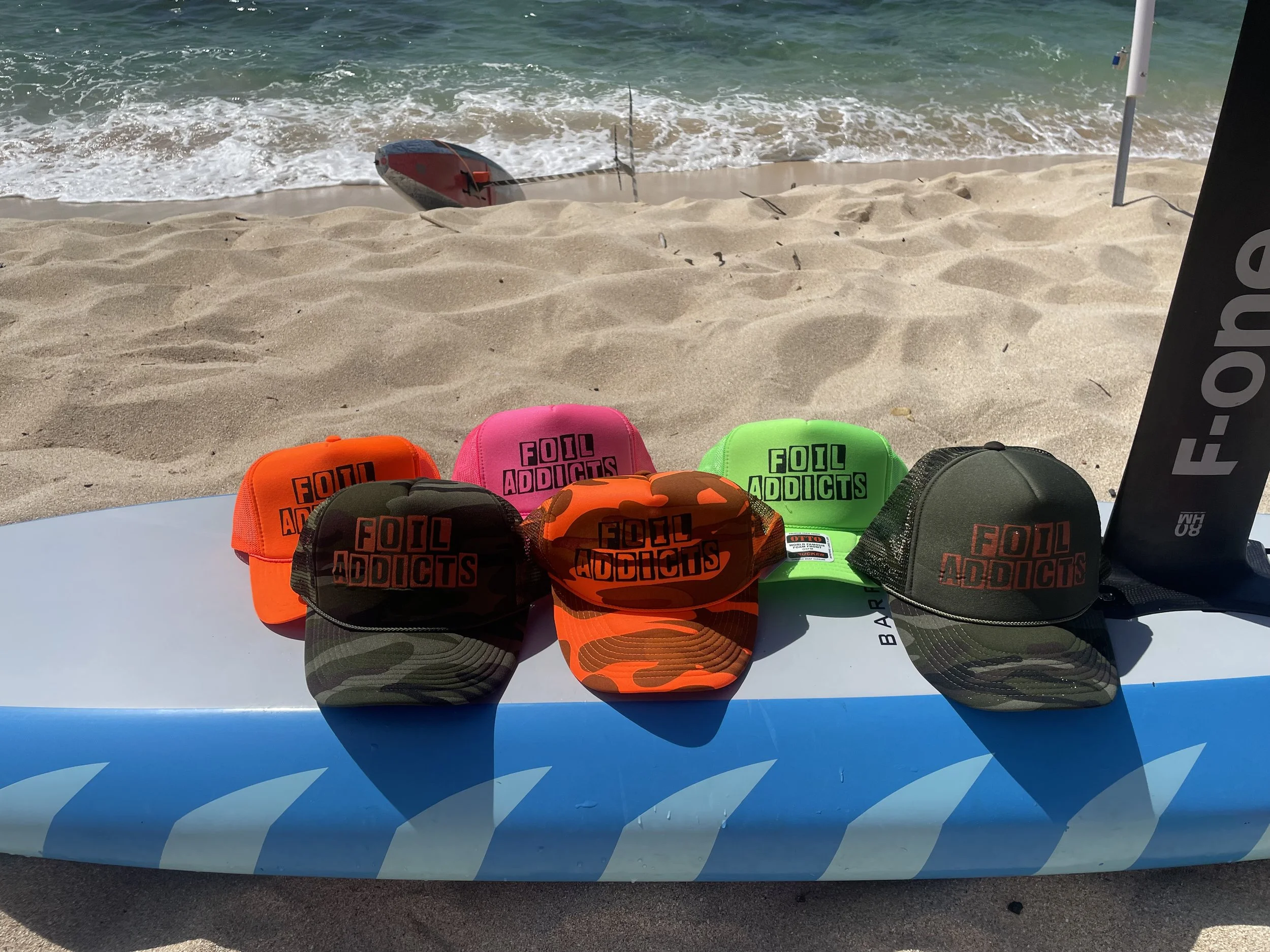 Foil Addicts Trucker Hats