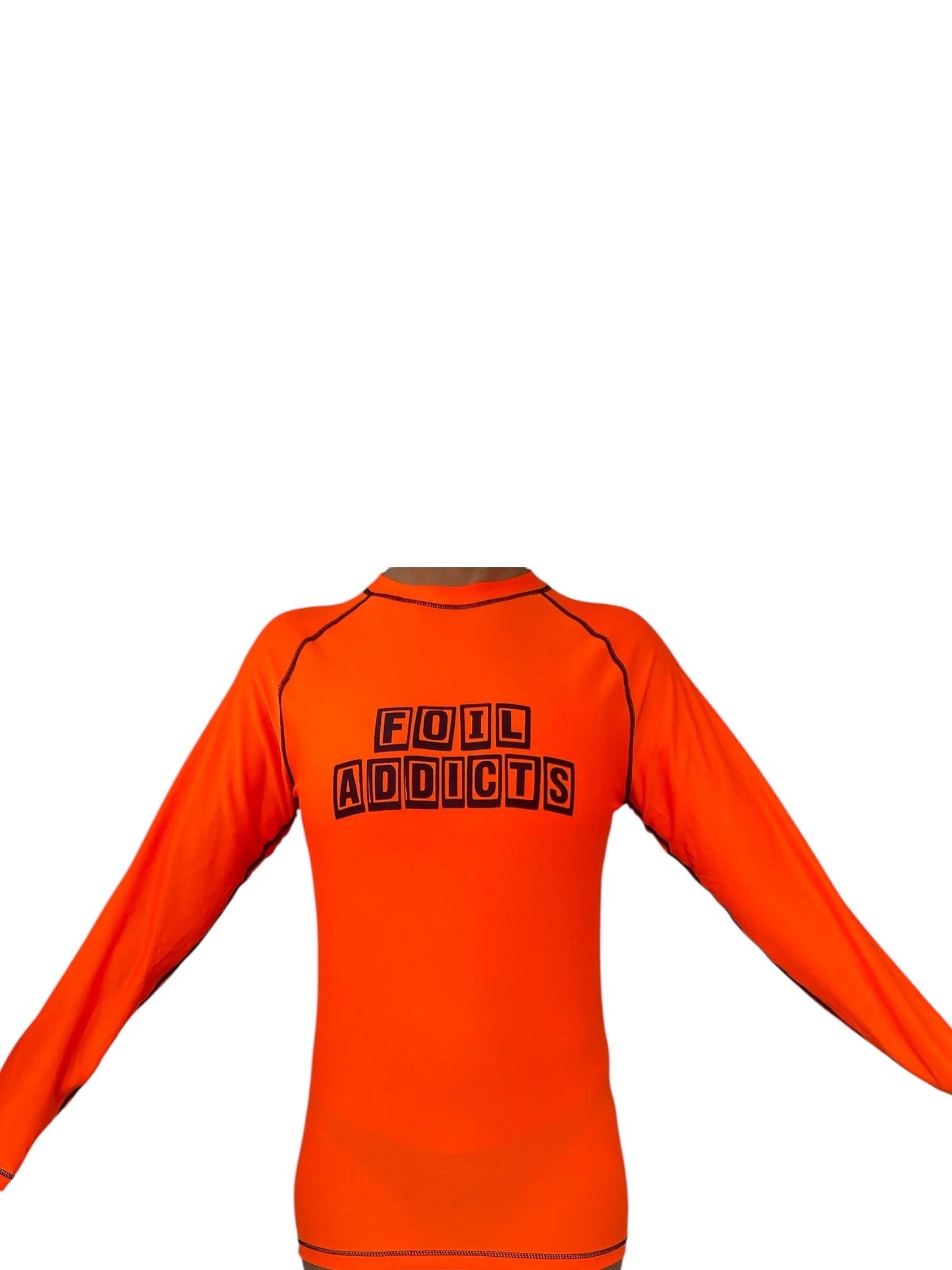 Safety Orange Rash Guard