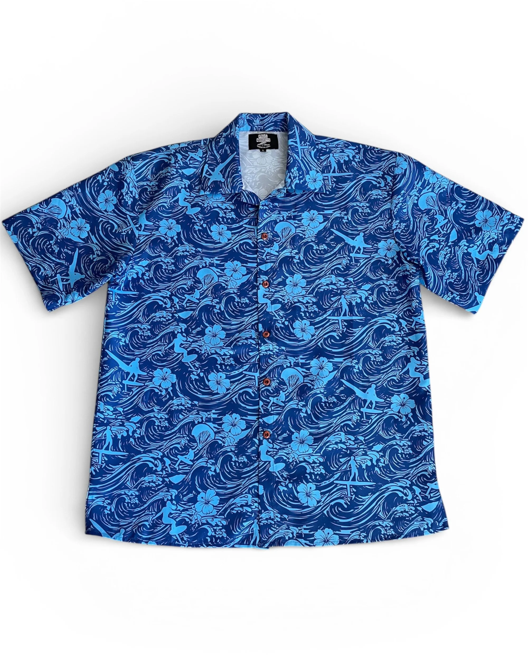Foil Addicts Aloha Shirt