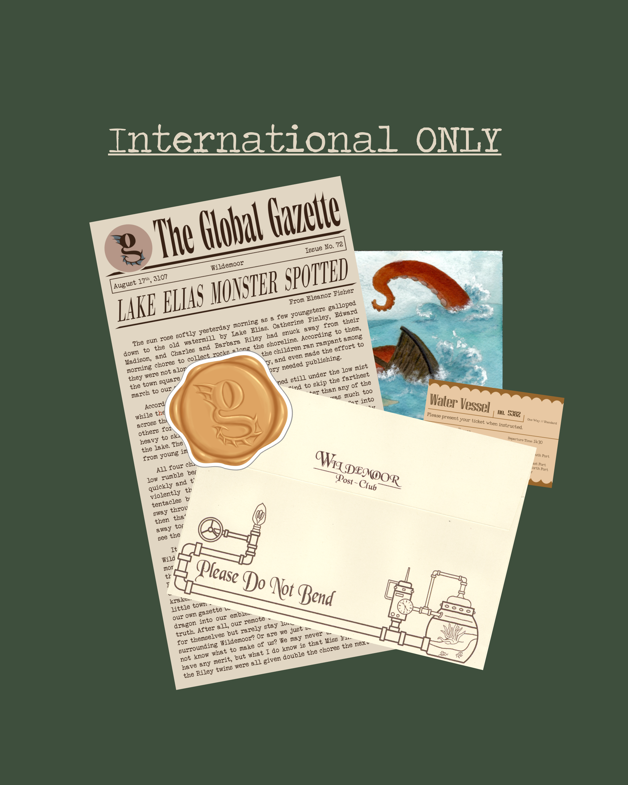Wildemoor Post Club - INTERNATIONAL, Monthly Membership