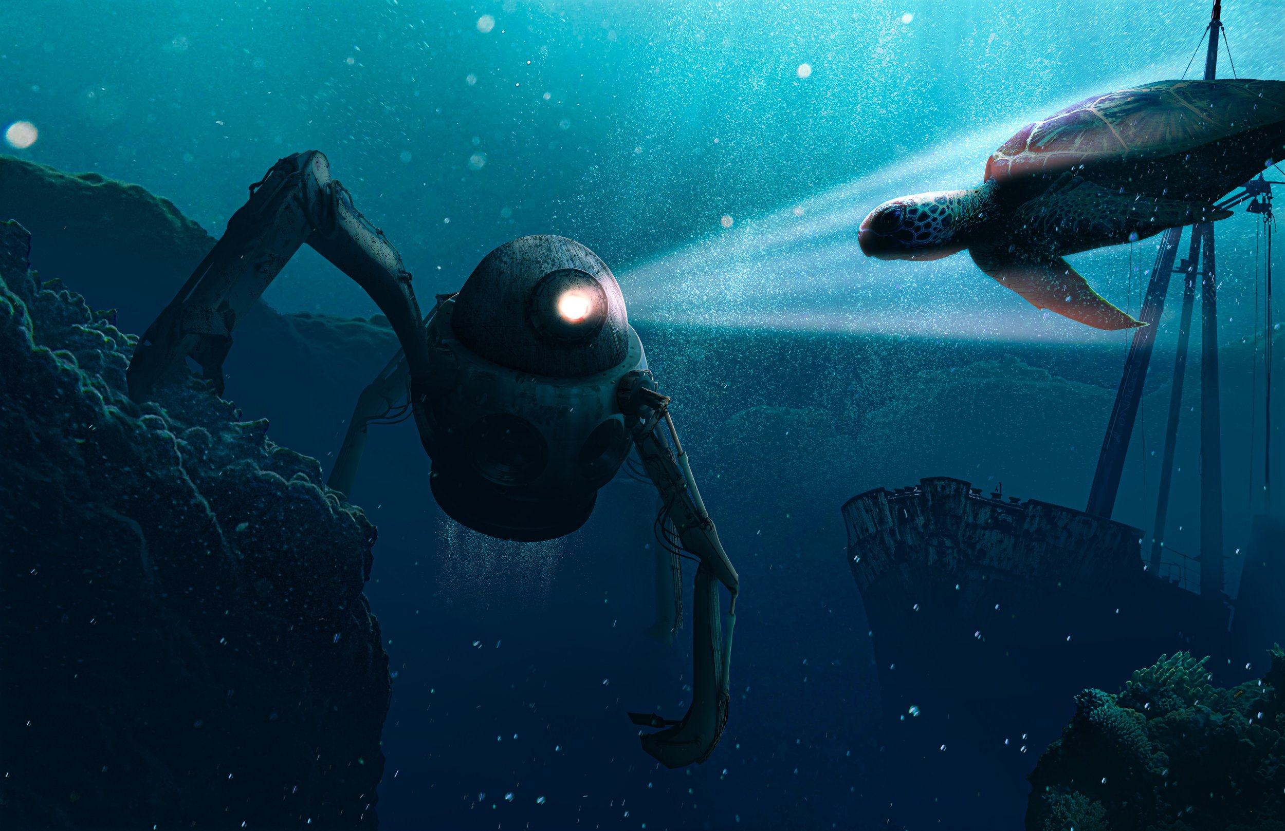 "The Wanderer" - Photoshop