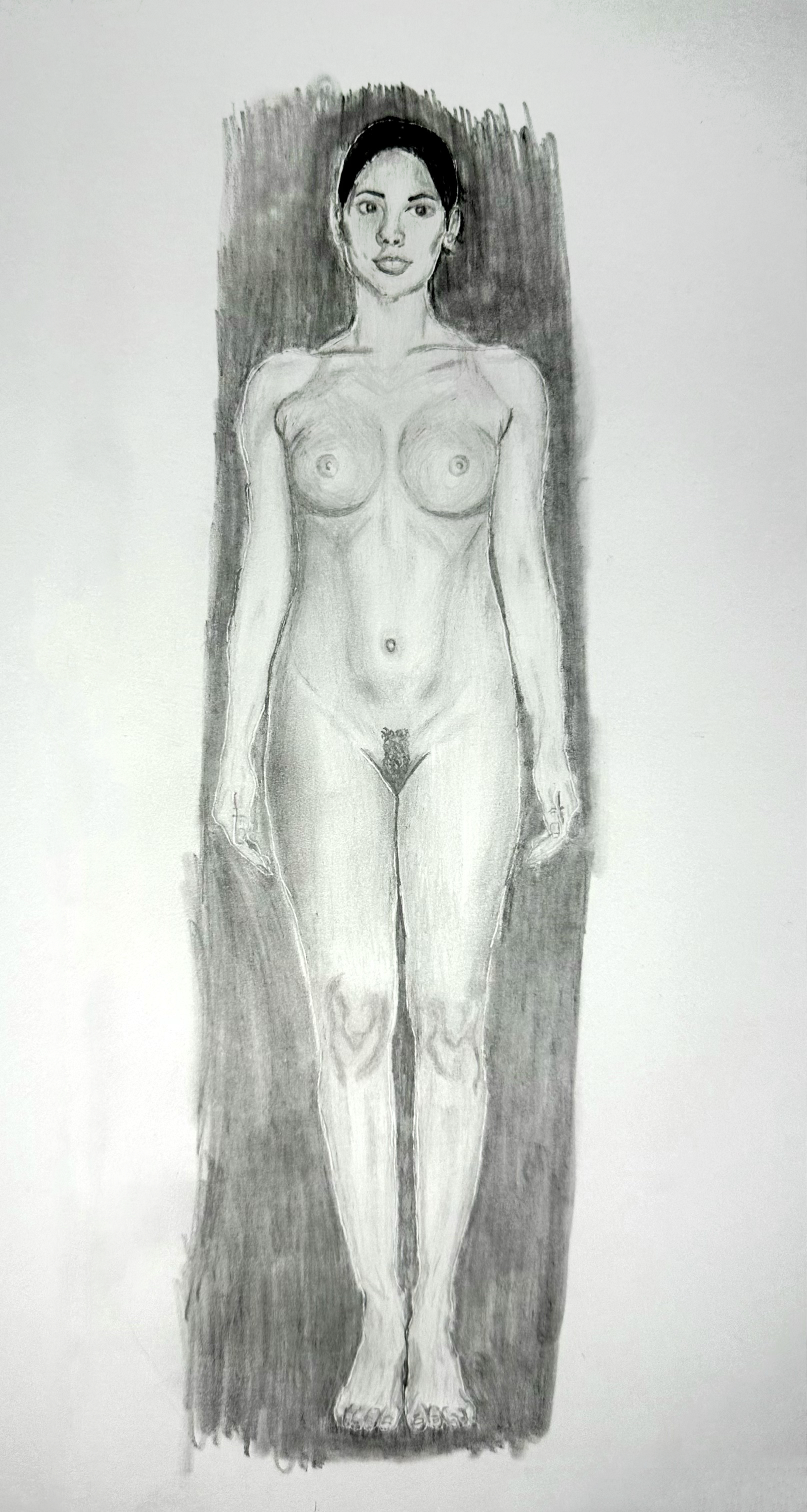 "Anatomy Study" - Pencil: 8"x11"