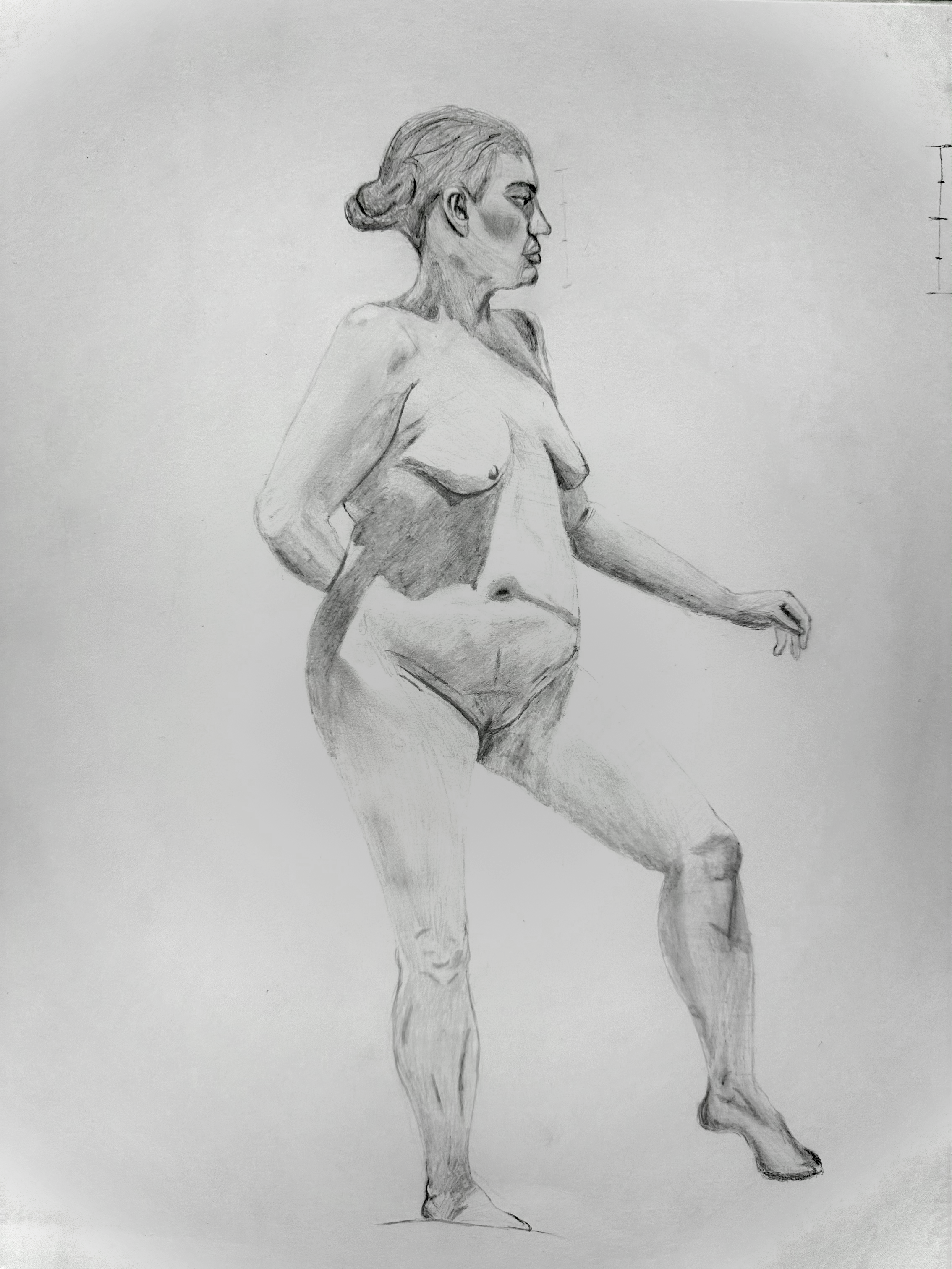 "Life Drawing" - Pencil: 11"x14"