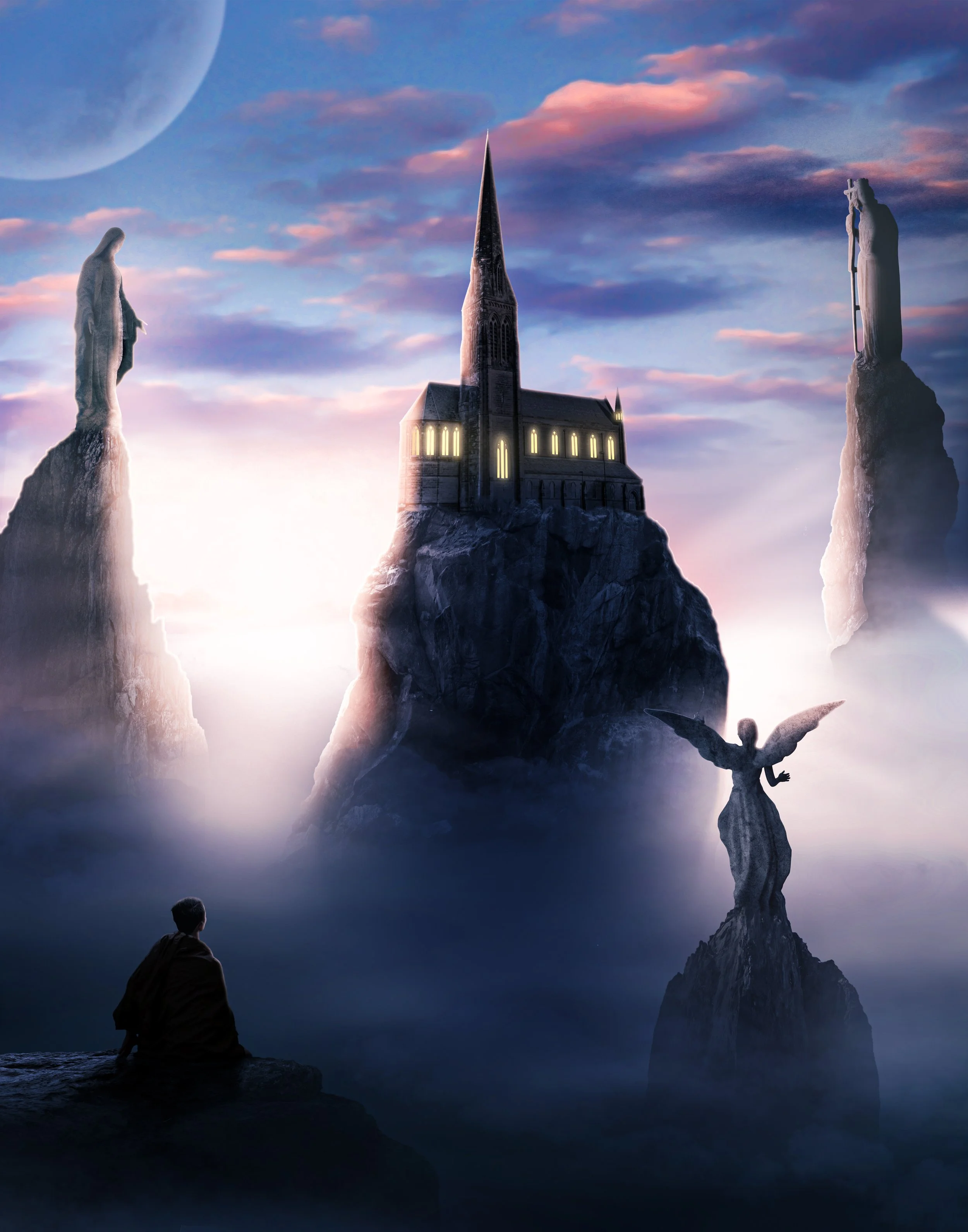 "Wizard Cathedral" - Photoshop