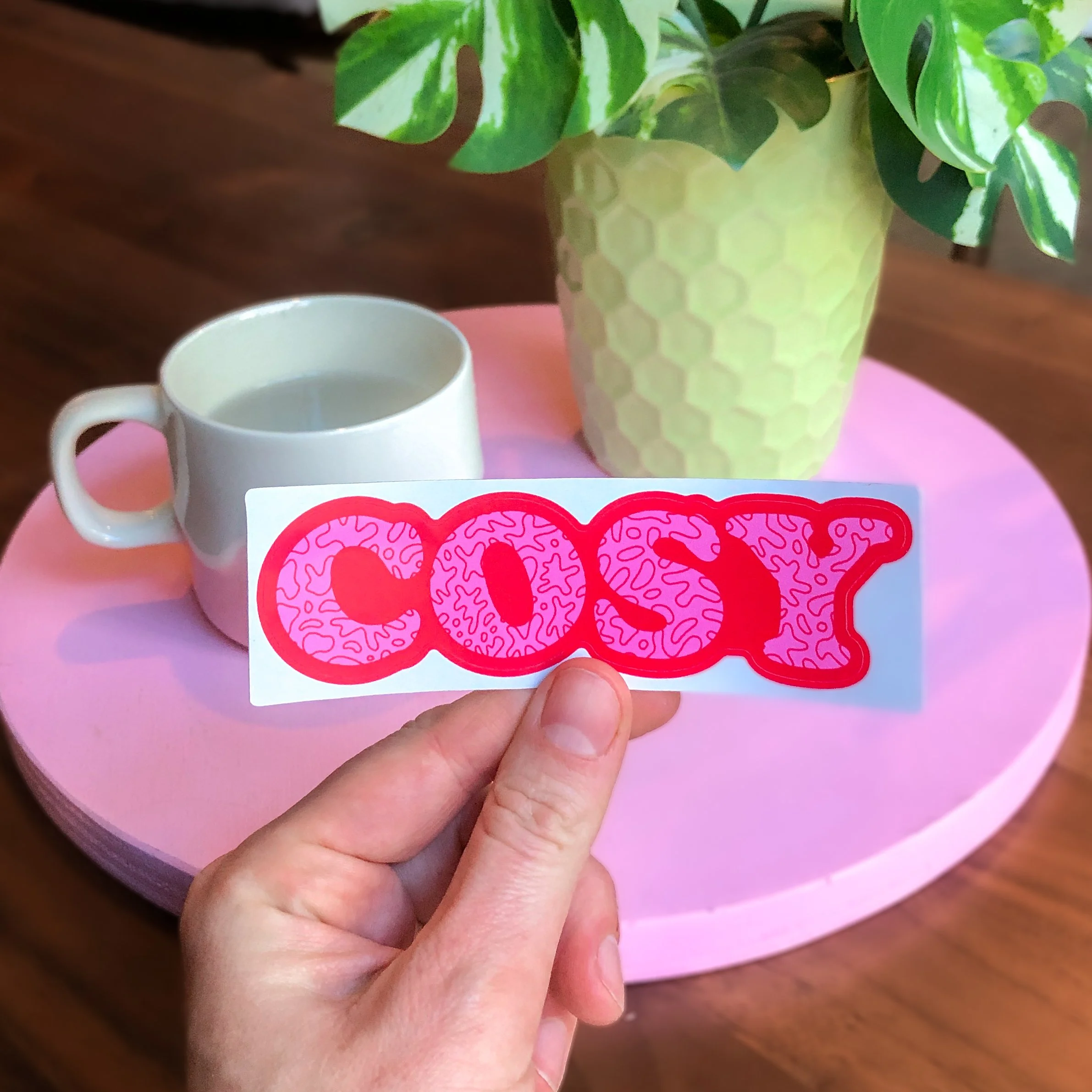 COSY sticker