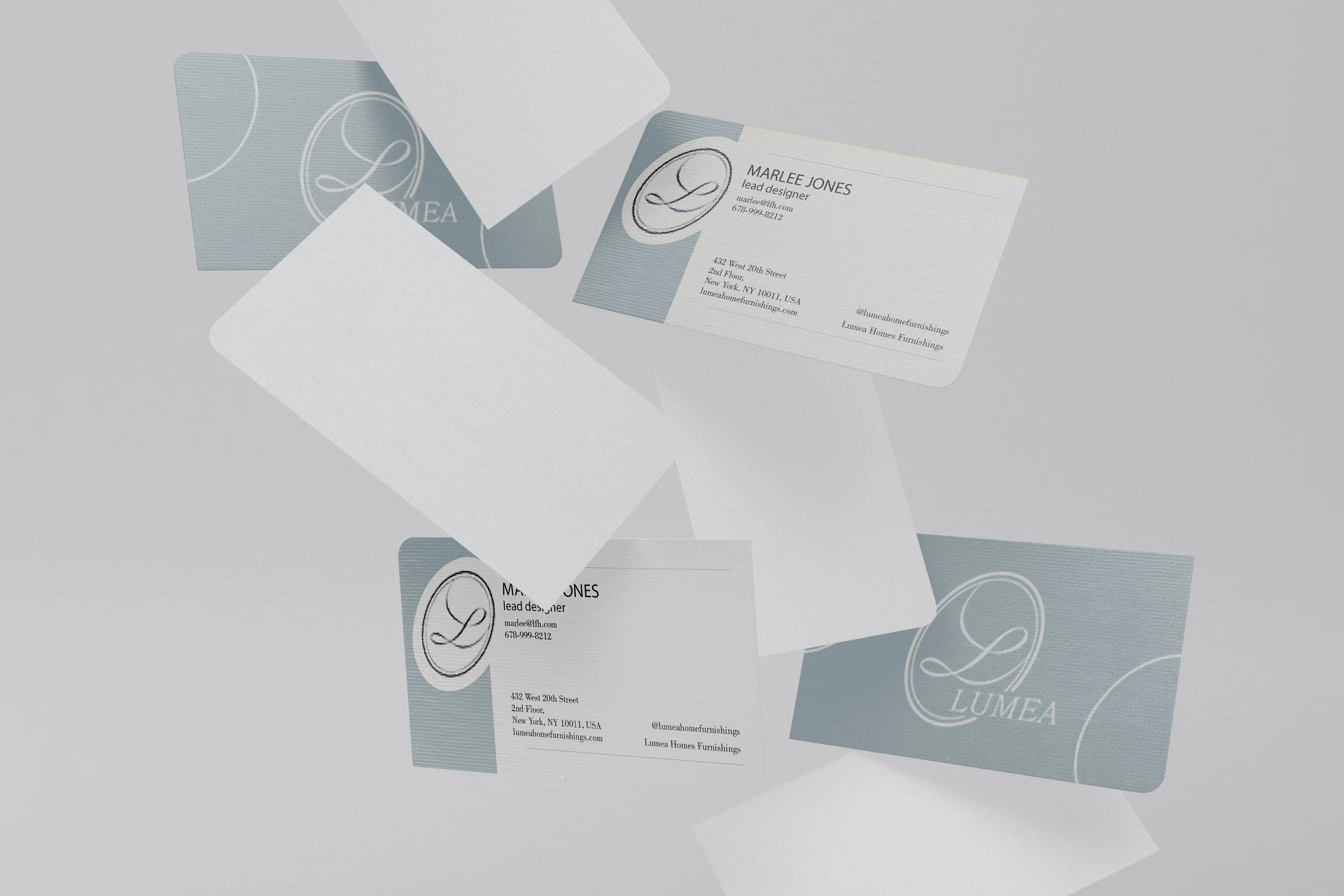 Lumea Interiors Business Cards
