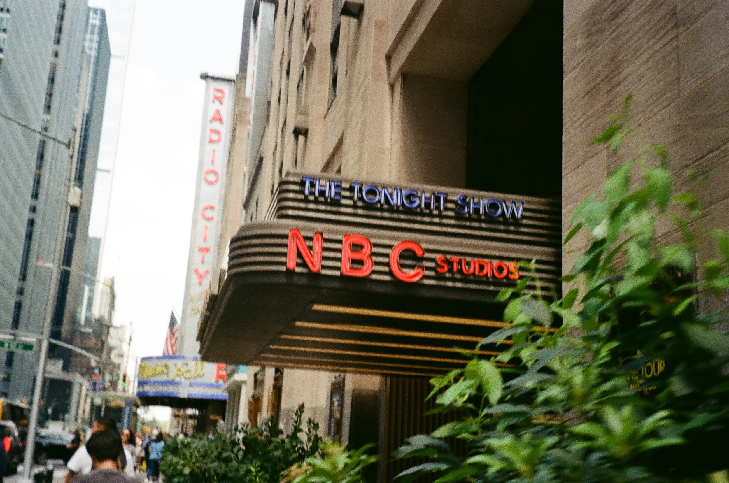 NBC studios on film