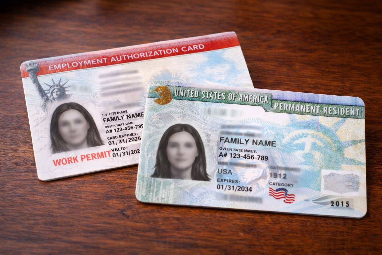Immigration documents on wooden surface.png