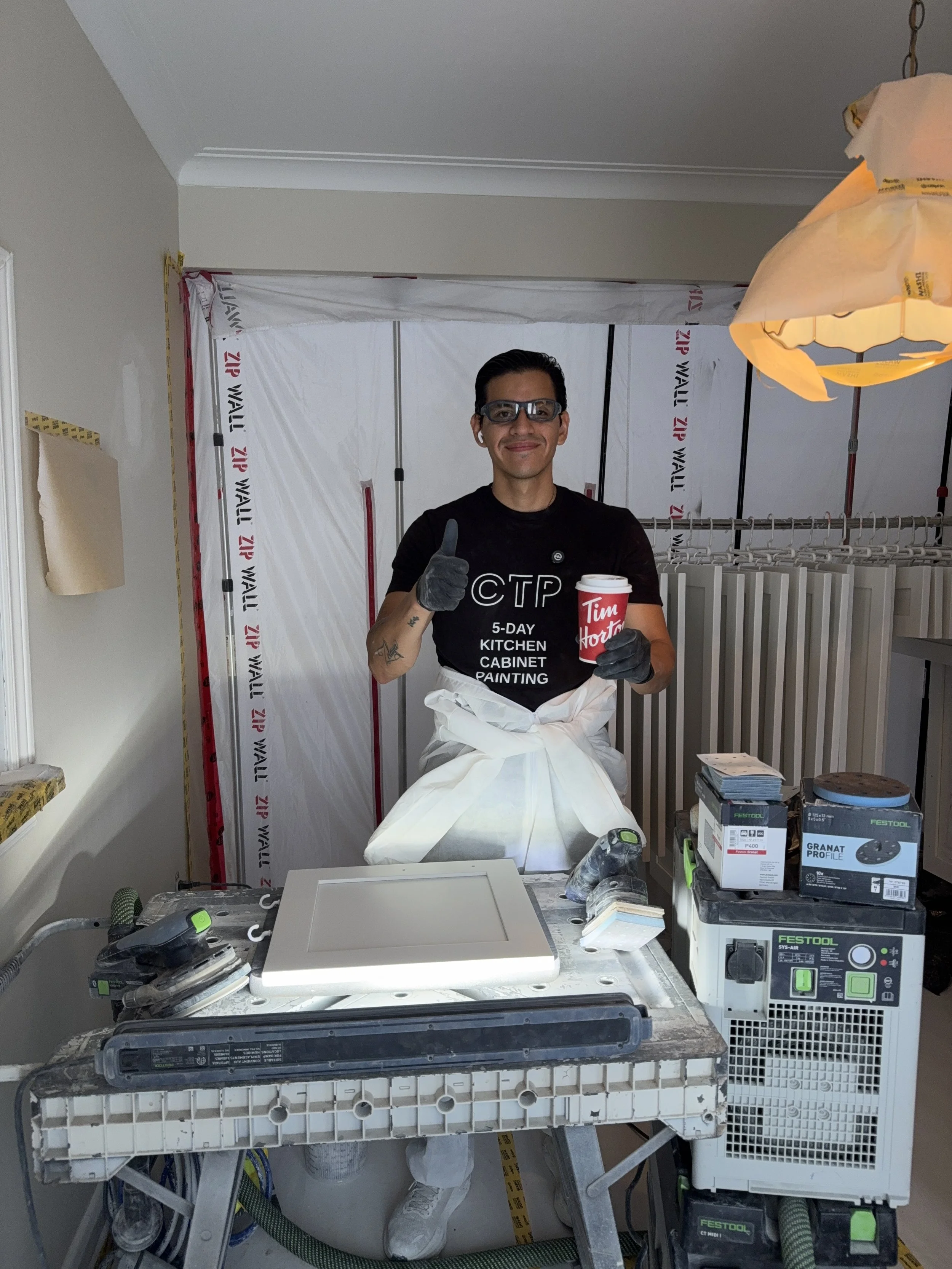 painting kitchen cabinets