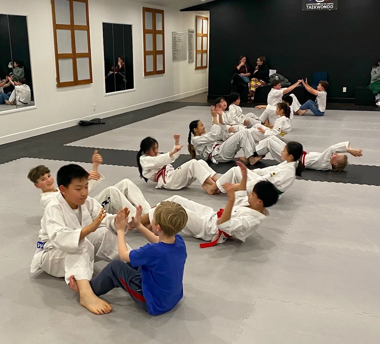 AB Taekwondo TKD Academy Christchurch Kids Class