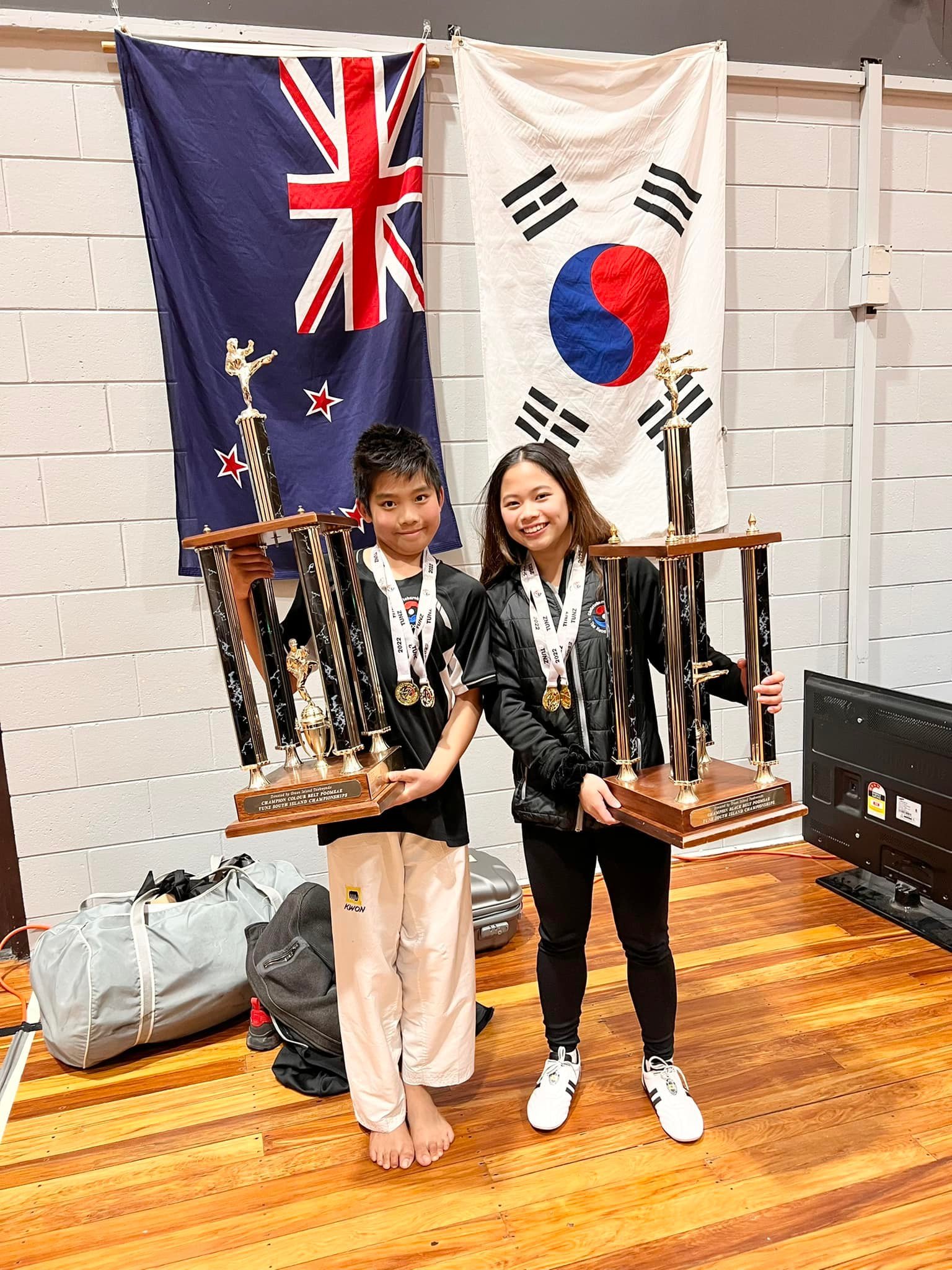 AB Olympic Taekwondo Academy Christchurch Champions