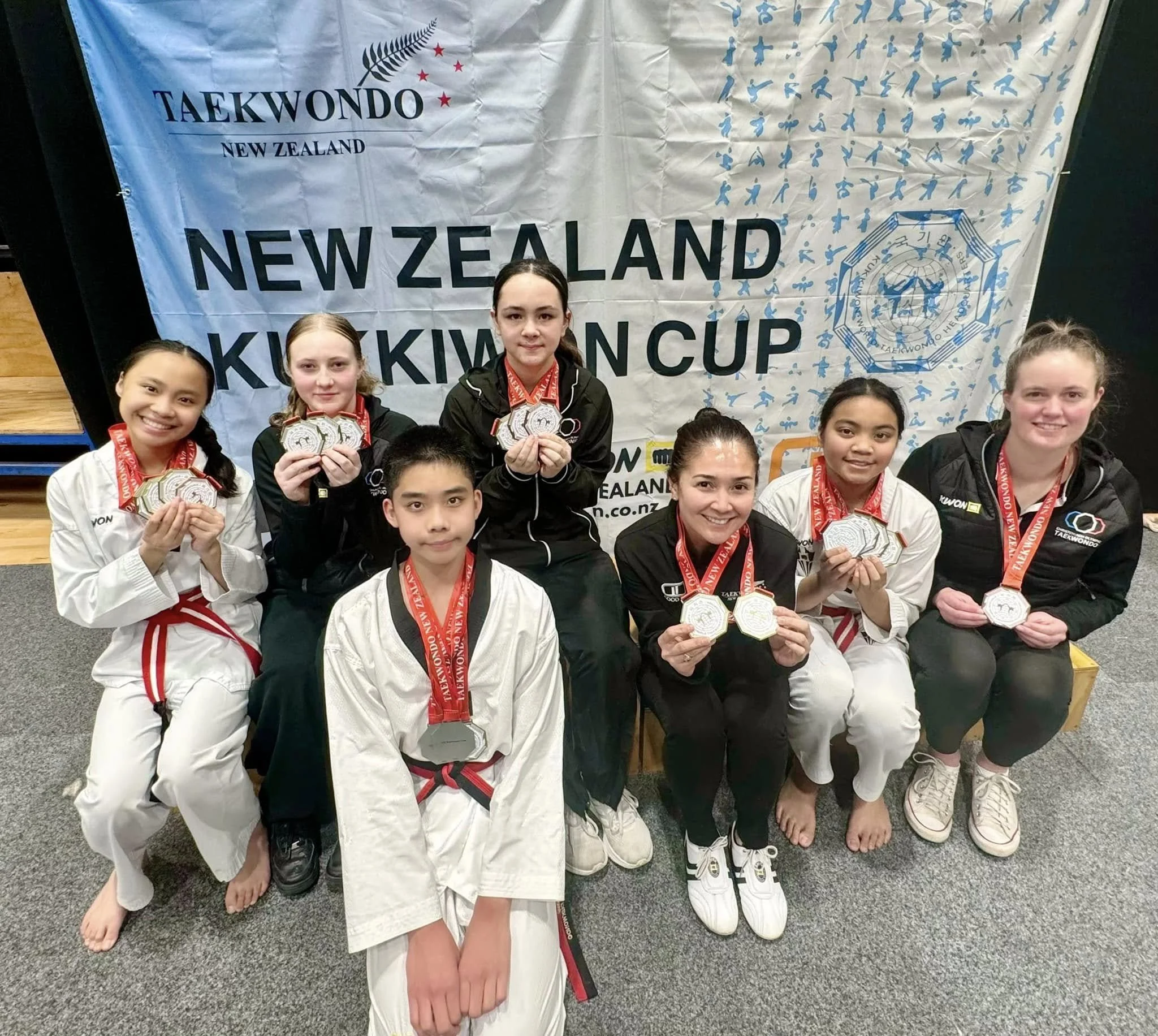 AB Olympic Taekwondo TKD Chch TNZ Kukkiwon Cup 2024 Team