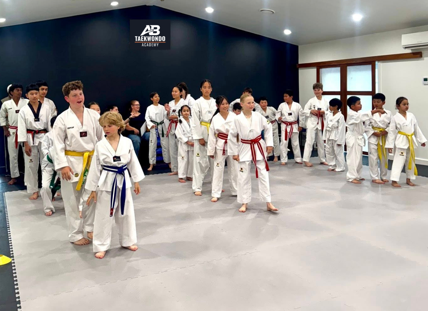 AB Olympic Taekwondo Christchurch Cadet Class Age 6-10 WT TKD CHCH NZ