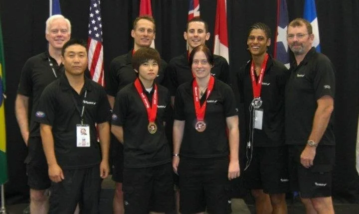Master Alan Brian NZ National Taekwondo Team Canadian Open 2010