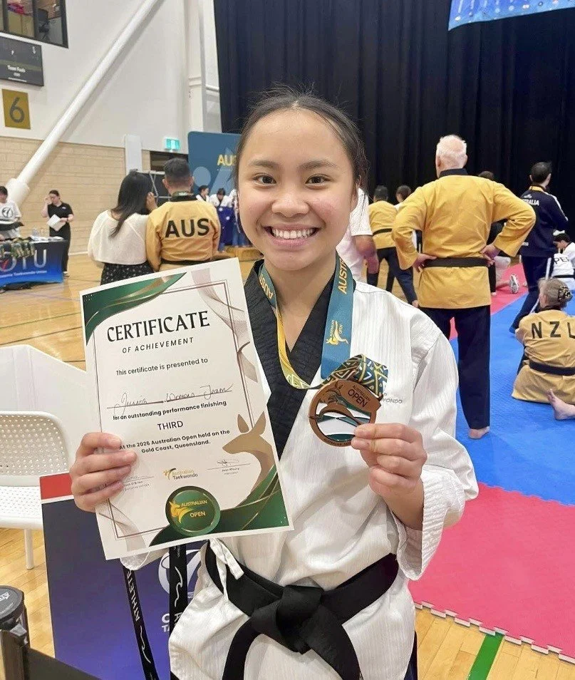 AB TKD Franchette Duka NZ Poomsae Team