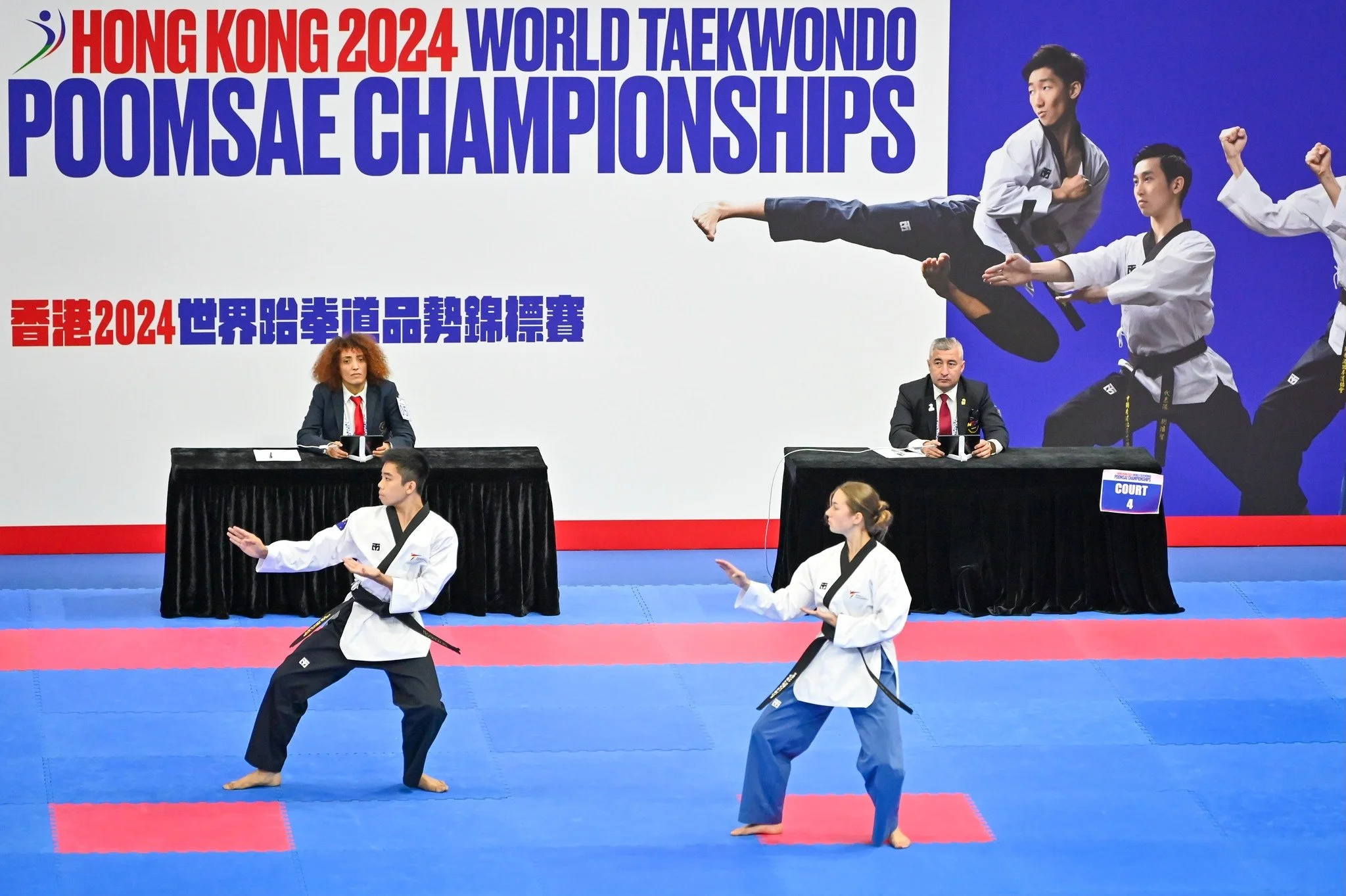 AB Olympic Taekwondo TKD Academy Christchurch Poomsae Patterns Class