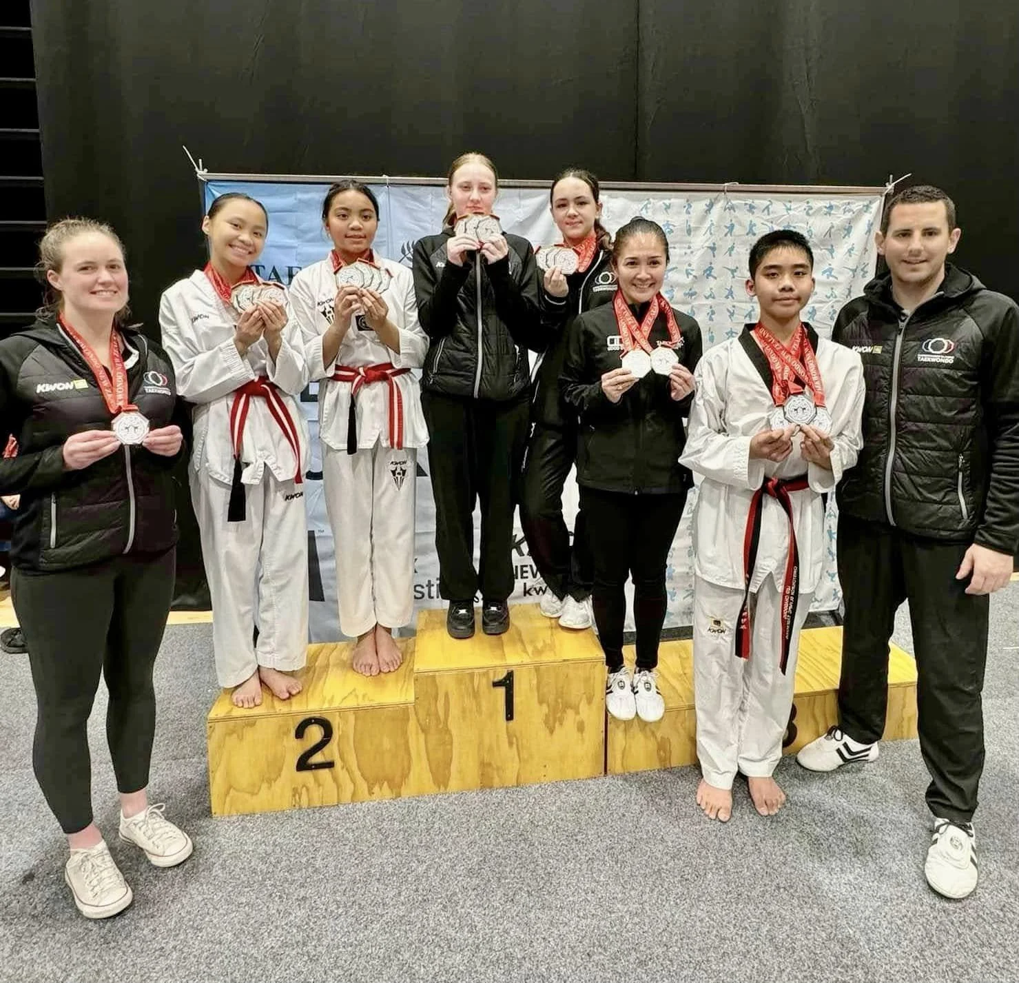 AB TKD Club Kukkiwon Cup 2024 Tauranga Team