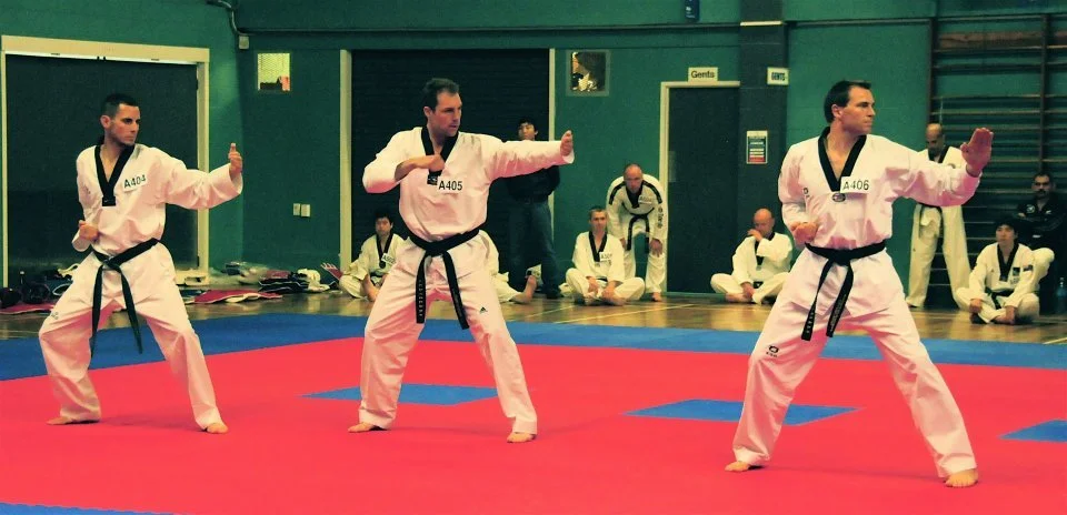 Kukkiwon Dan Grading NZ Master Alan Brian 5th Dan