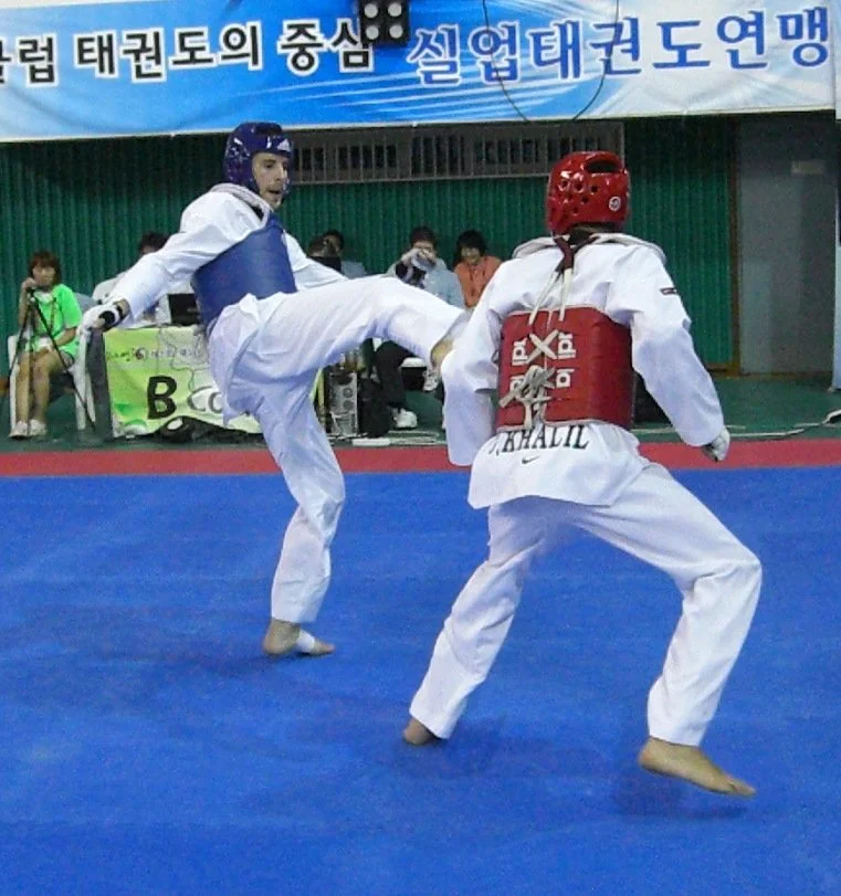 Alan Brian Taekwondo NZ vs Ali Khalil TKD Australia AB Academy Chch