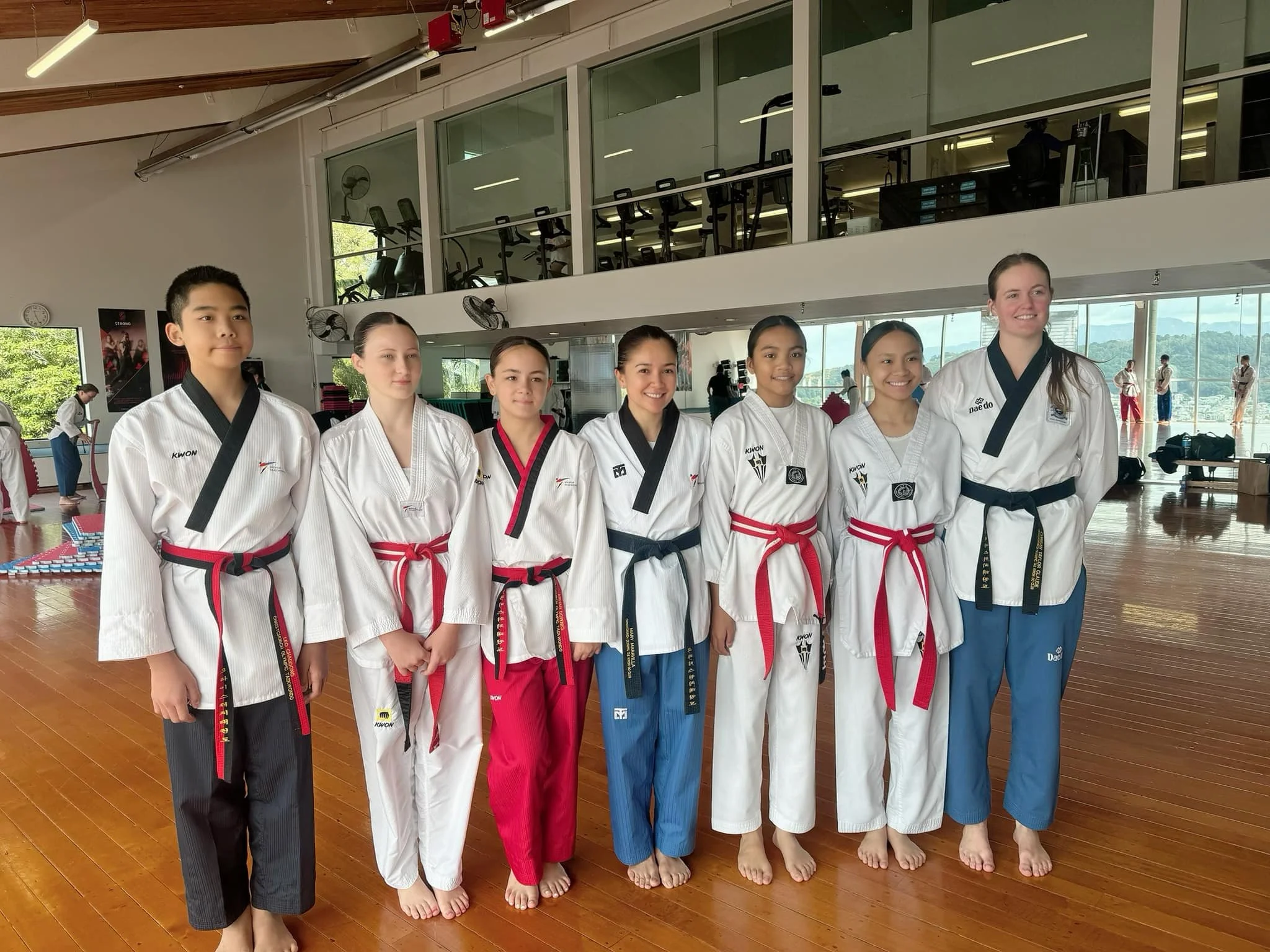 AB Olympic Taekwondo TKD Academy Christchurch Poomsae Team