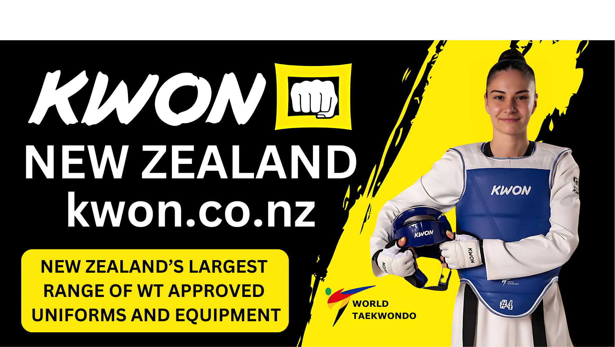 KWON NZ World Taekwondo Approved Uniforms & Protective Equipment kwon.co.nz