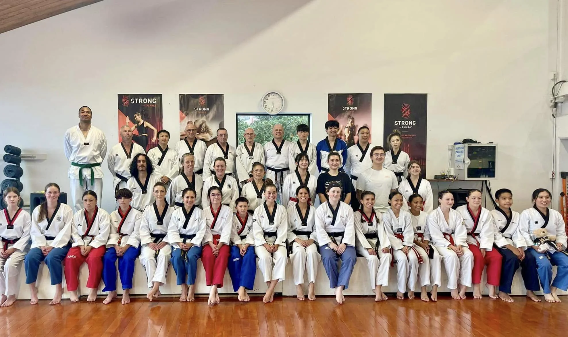 AB Taekwondo Club Christchurch Poomsae Seminar Wellington