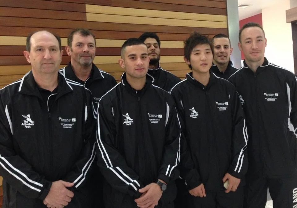 Master Alan Brian AB TKD Academy NZ National Taekwondo Team WT World Championships Mexico 2013