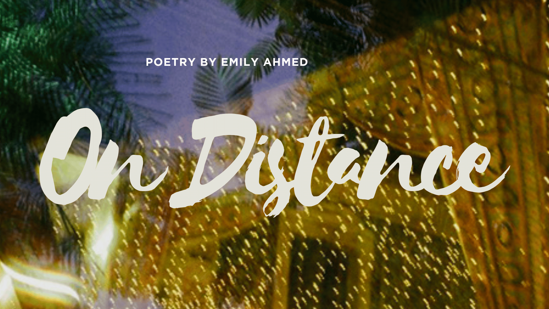 On Distance Book Launch