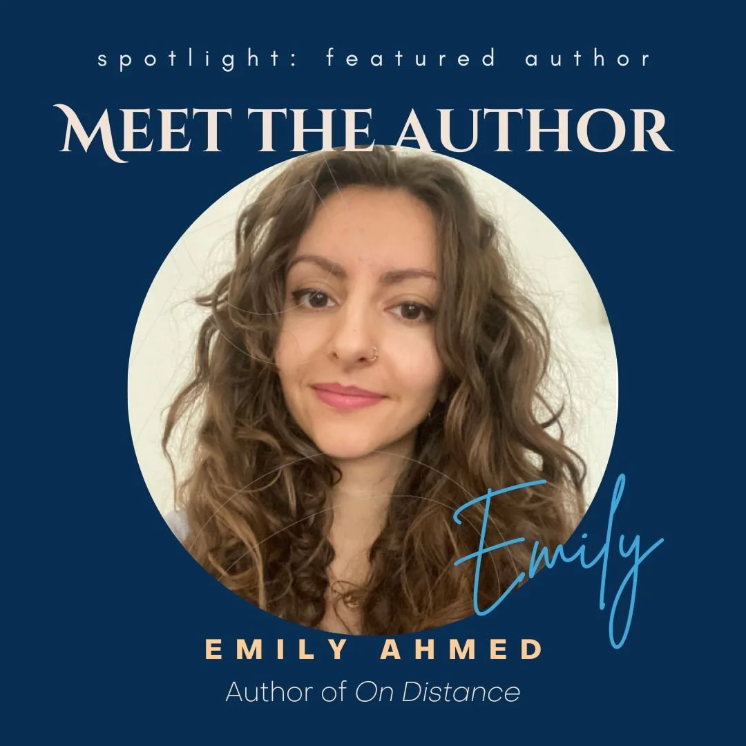 ✨ Meet our Featured Author: EMILY AHMED✨

Emily Ahmed @emmerbelle is a mixed race Egyptian-American writer and currently an MFA student at the University of Miami. She is often inspired by myths, fairytales, film, television, and animals, and explore
