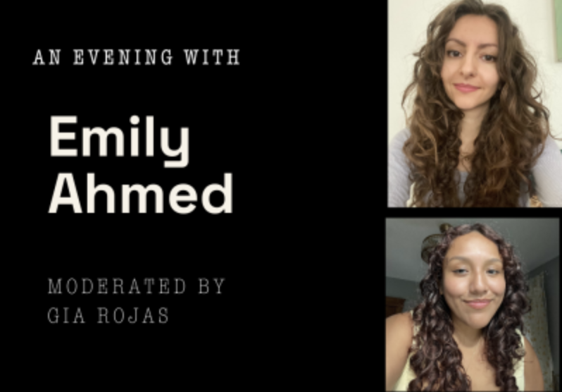 An Evening with Emily Ahmed in conversation with Gia Rojas at Books &amp; Books