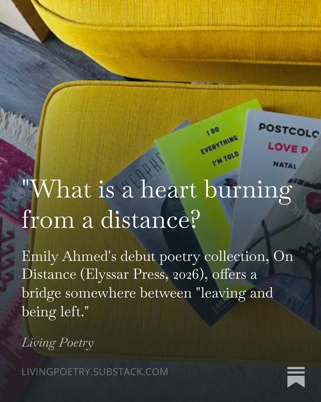 "What is a heart burning from a distance?” 