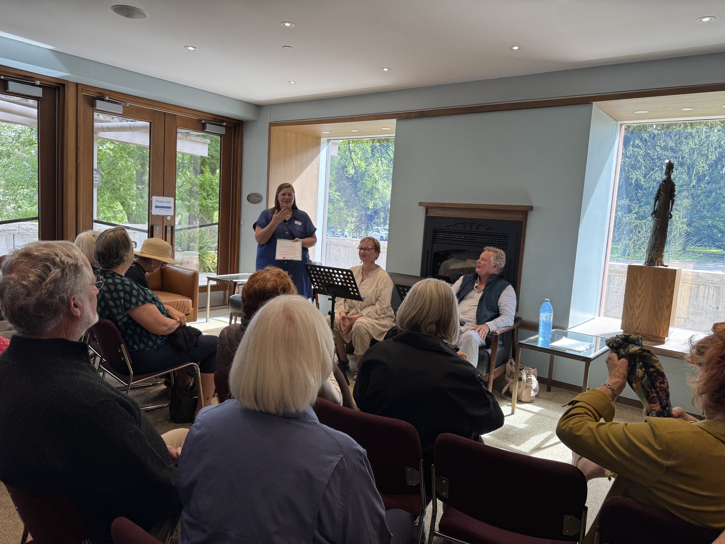 Kate Hennig reading w/ Geraint Wyn Davies