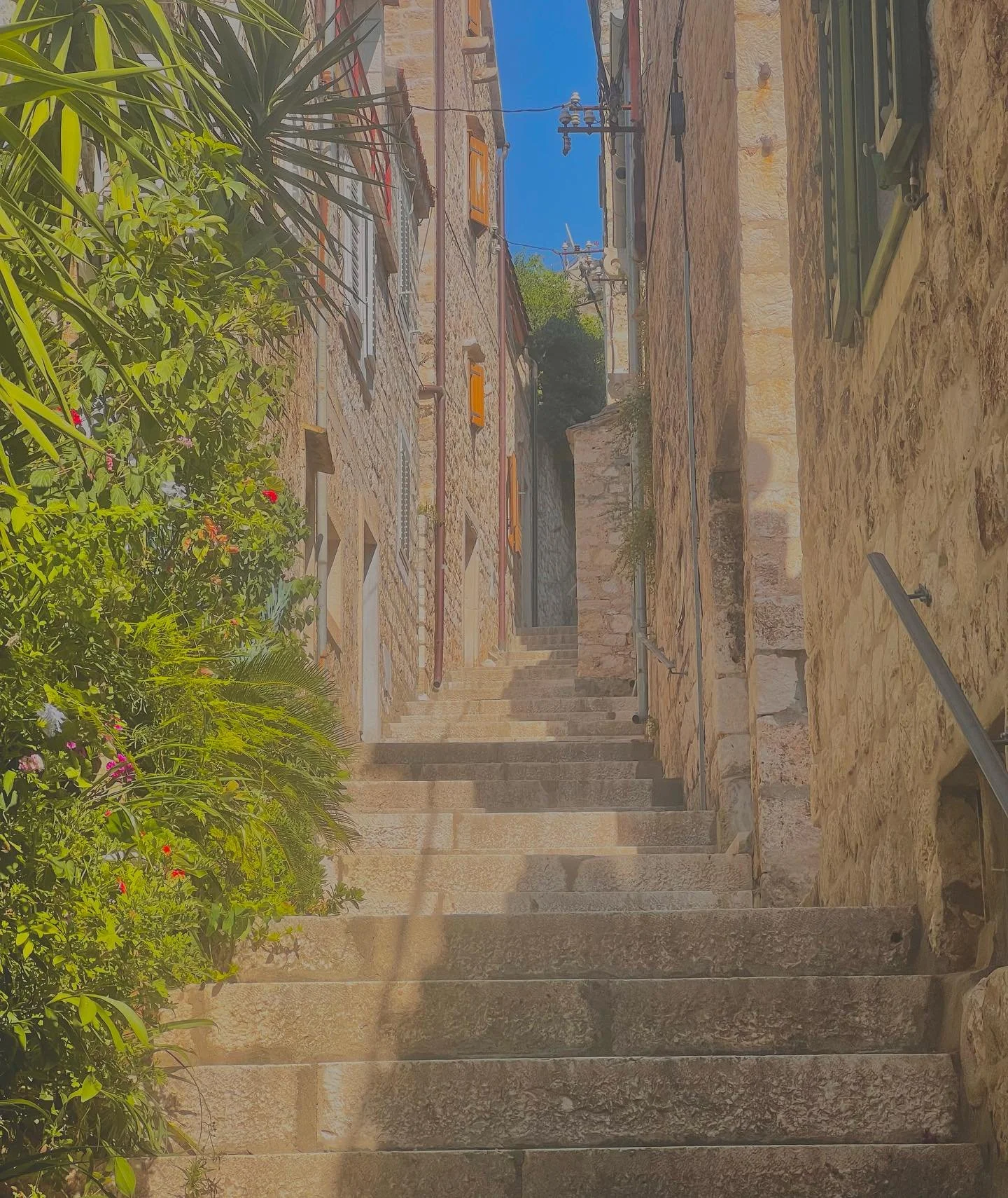 &ldquo;Life tells you to take the elevator, but love tells you to take the stairs.&rdquo; ~ David Levithan
&bull;
&bull;
&bull;
#hvar #croatia #stairs #aesthetic #photography #instagram #travel #travelgram #blogger #inspiration