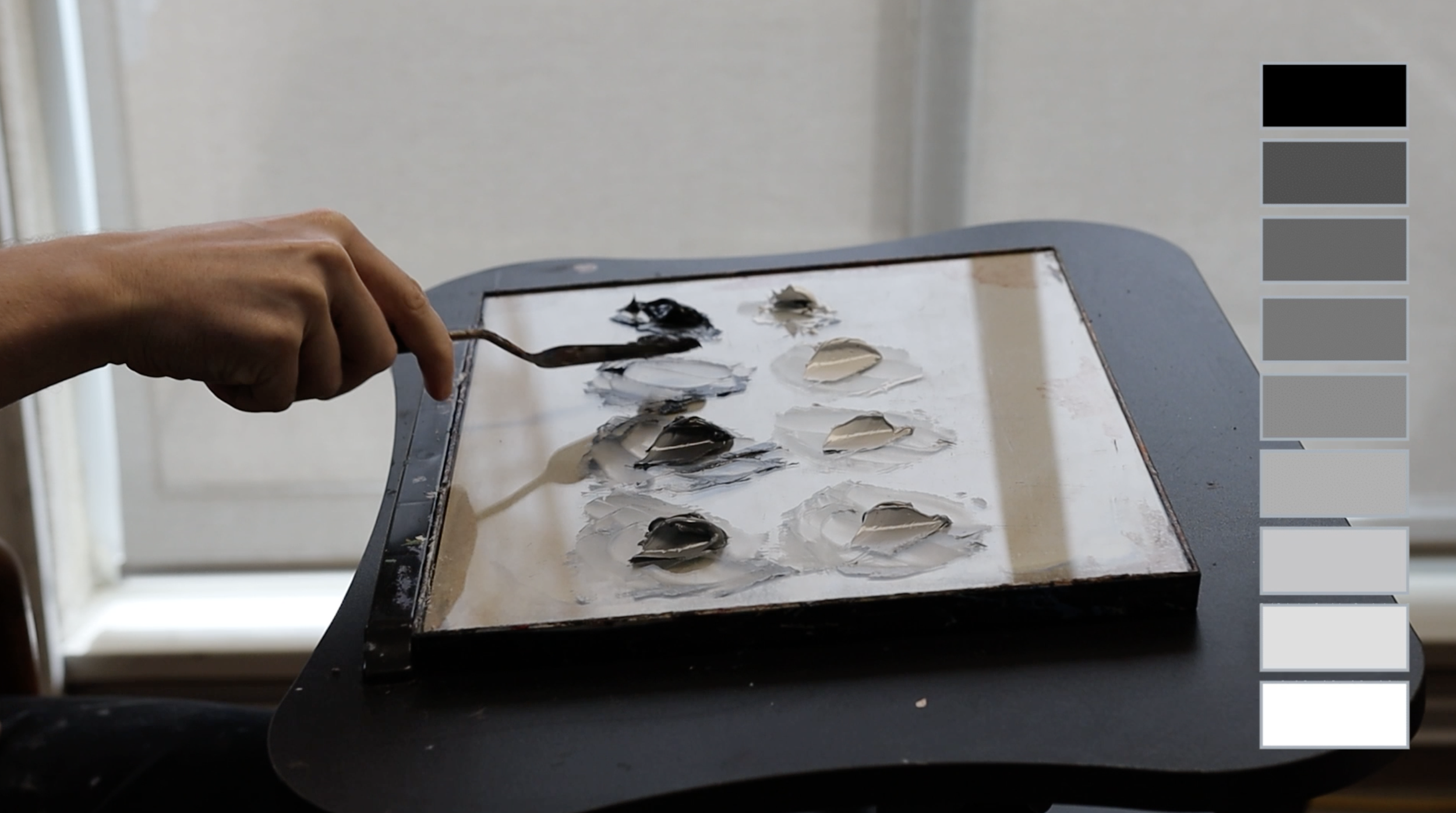 B&amp;W Paint Mixing Demo