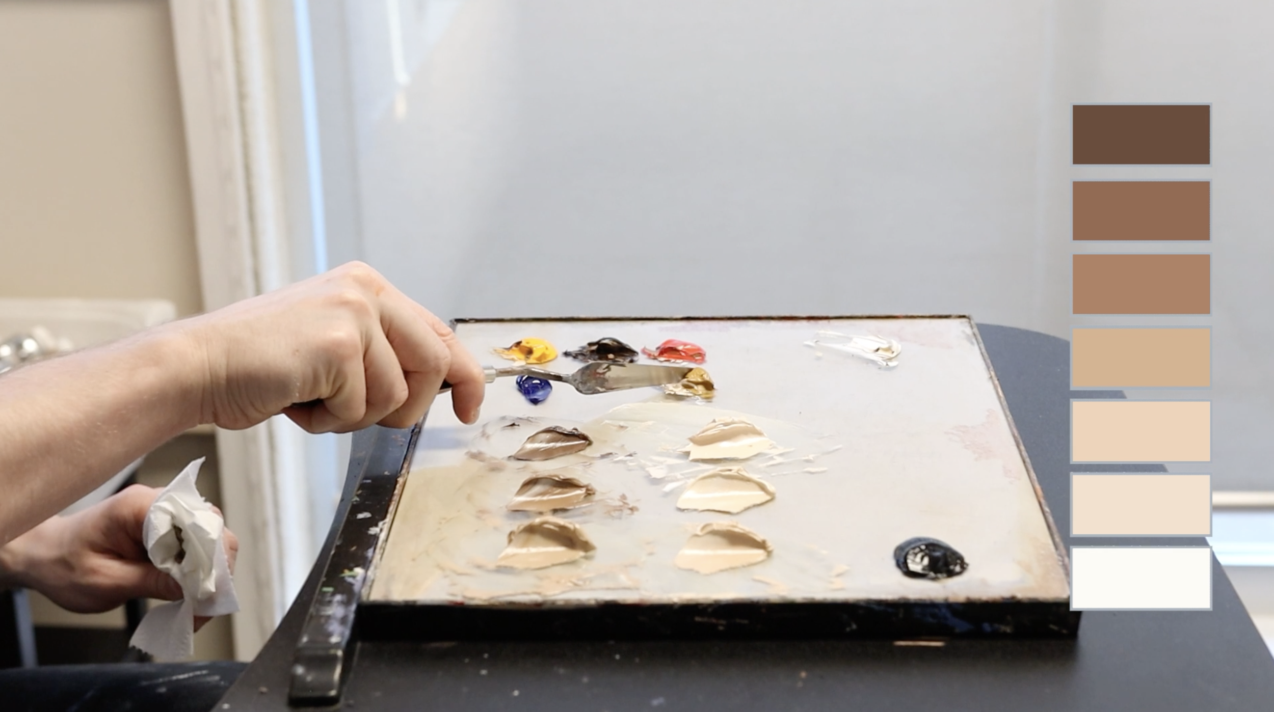 Skin Tone Gradient Scale Demo