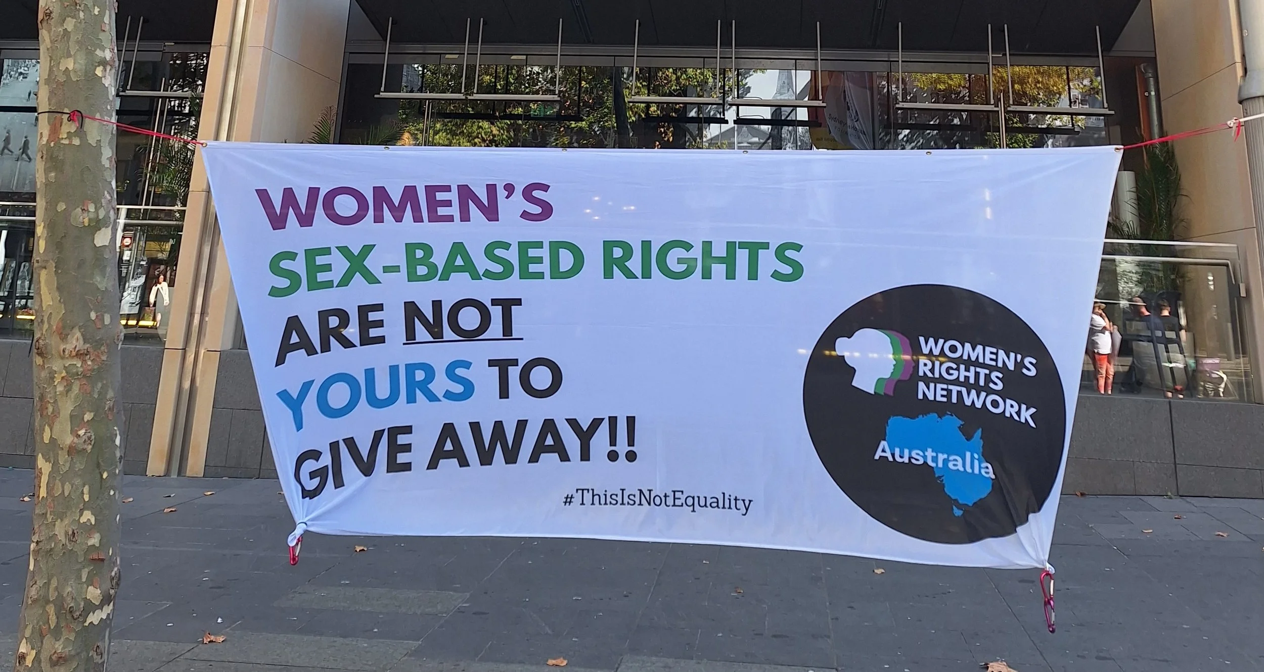 Rally for Women's Rights in Martin Place